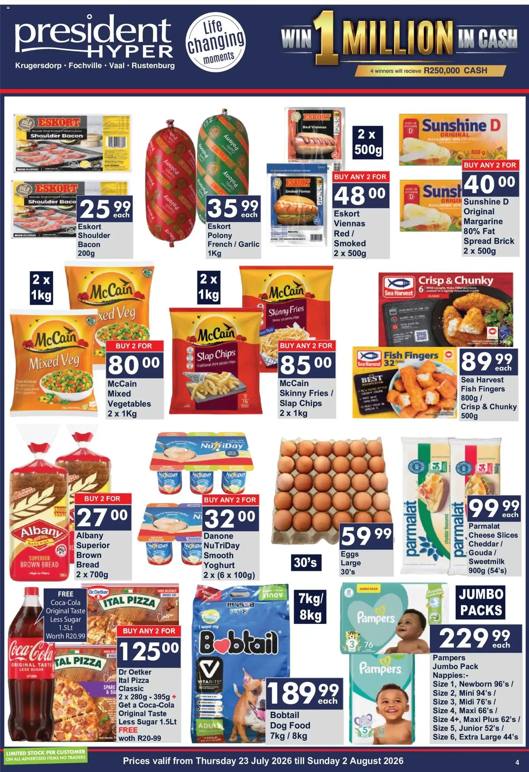 President Hyper Specials - valid flyer from 23/07/2026, page 4 of 6