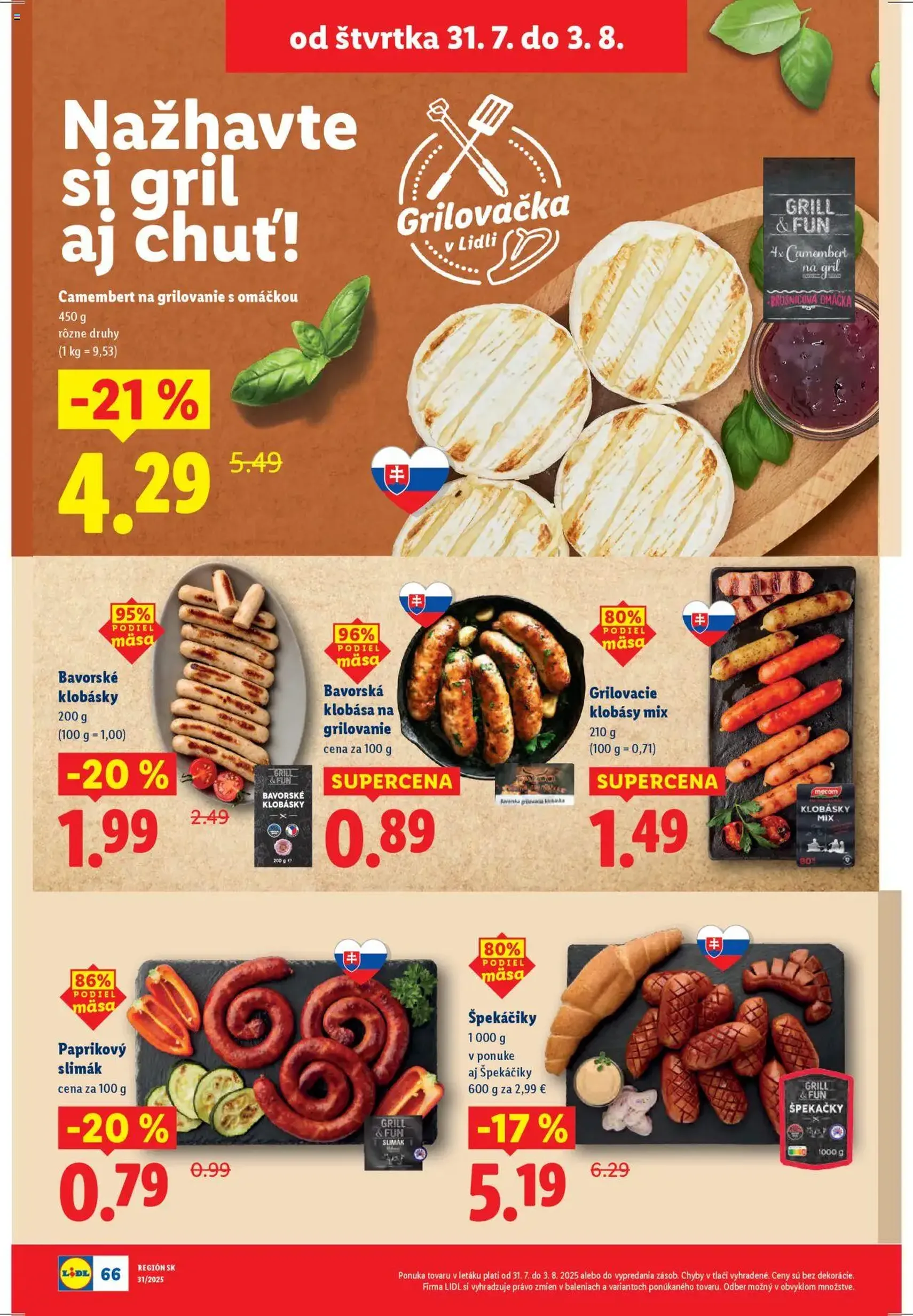 Lidl leták - platný leták od 28.07.2025 strana 64 z 87 Lidl leták - platný leták od 28.07.2025 strana 64 z 87