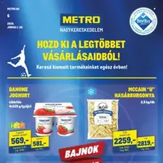 Metro Élelmiszer és Szezonális katalógus 2026/06 - szórólap előnézete érvényes 2026.06.01. -tól