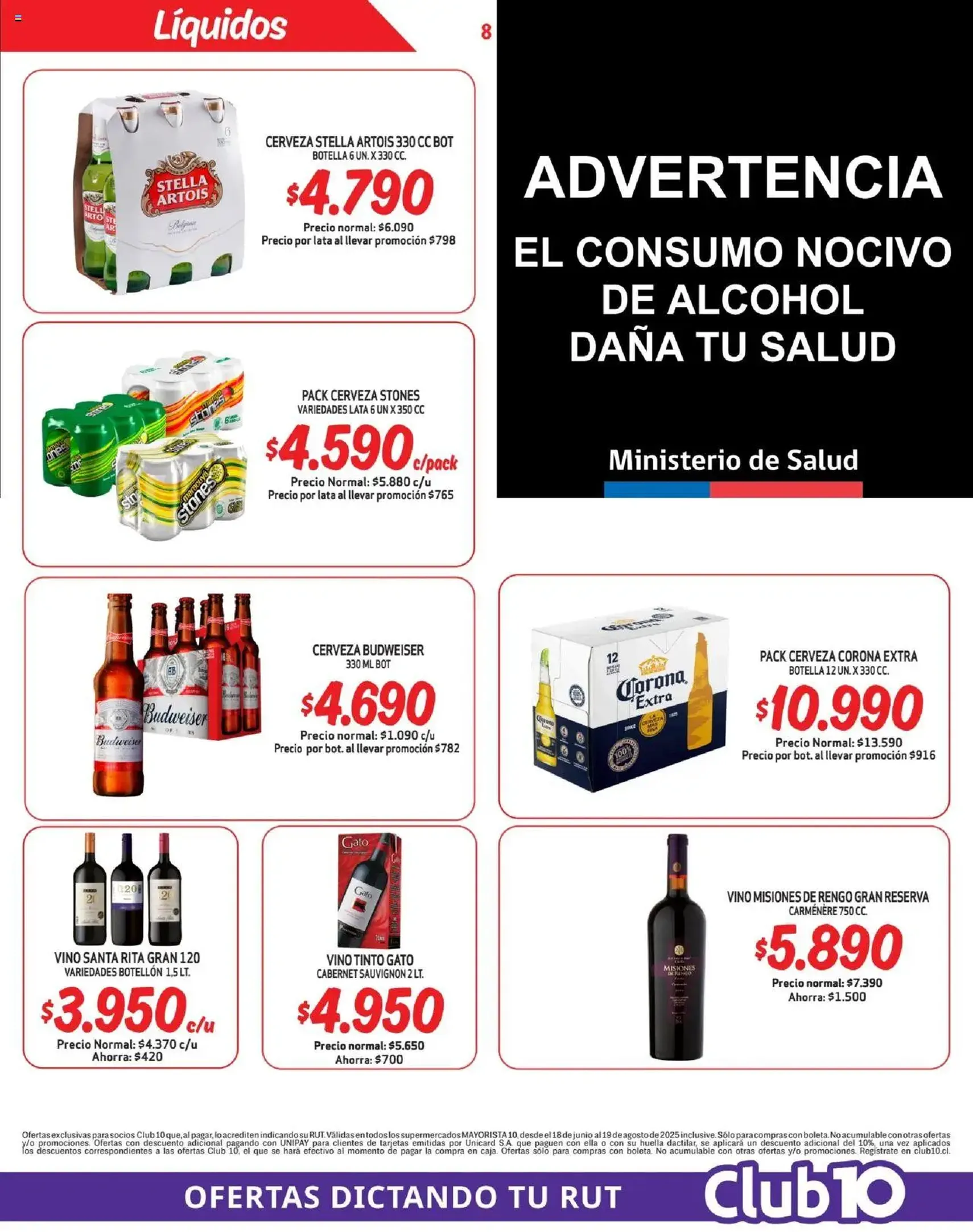 Mayorista 10 Ofertas - folleto válido desde 16.08.2025 página 8 de 21 Mayorista 10 Ofertas - folleto válido desde 16.08.2025 página 8 de 21