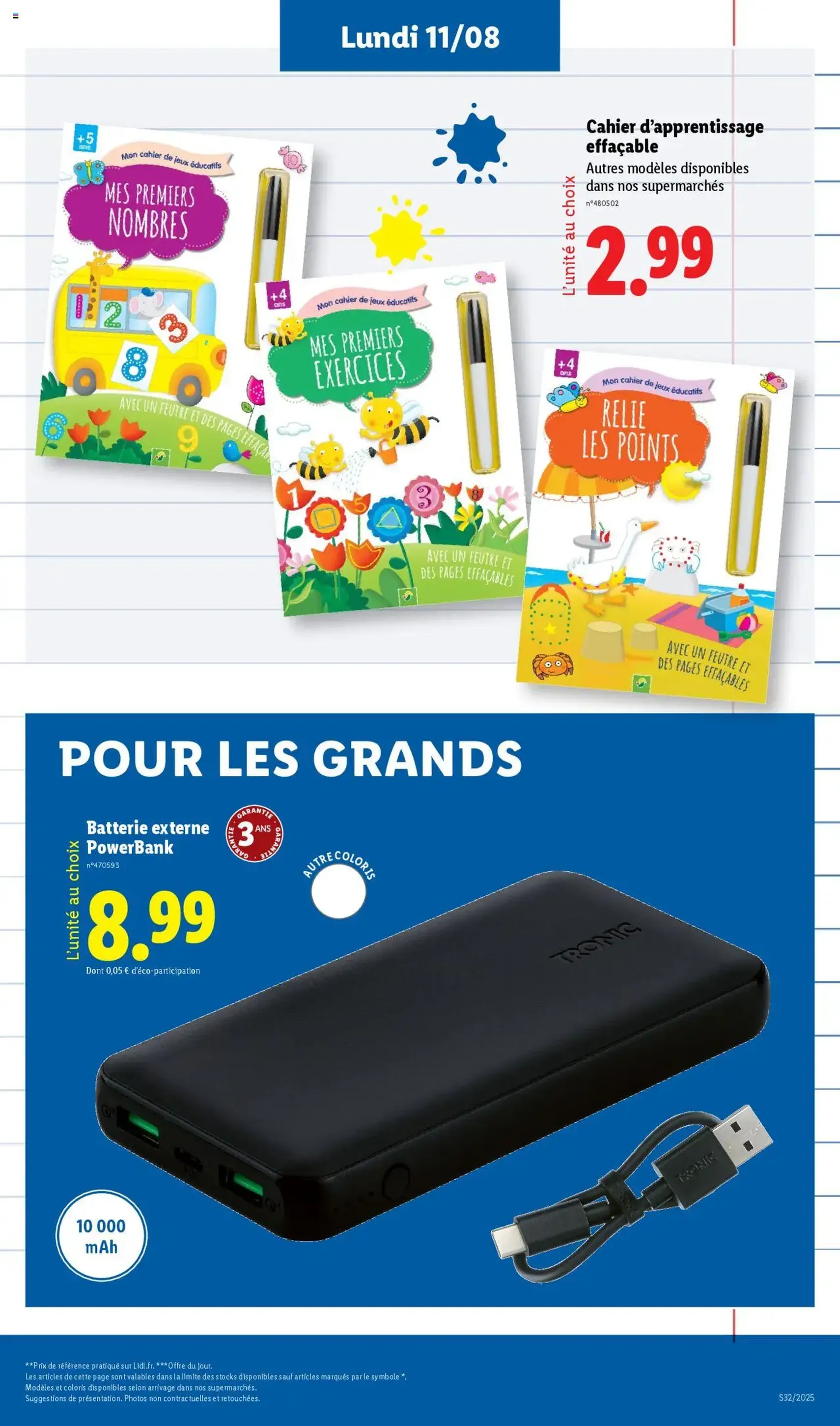 LIDL catalogue semaine 31 - brochure valable à partir du 07/08/2025, page 61 sur 76 LIDL catalogue semaine 31 - brochure valable à partir du 07/08/2025, page 61 sur 76