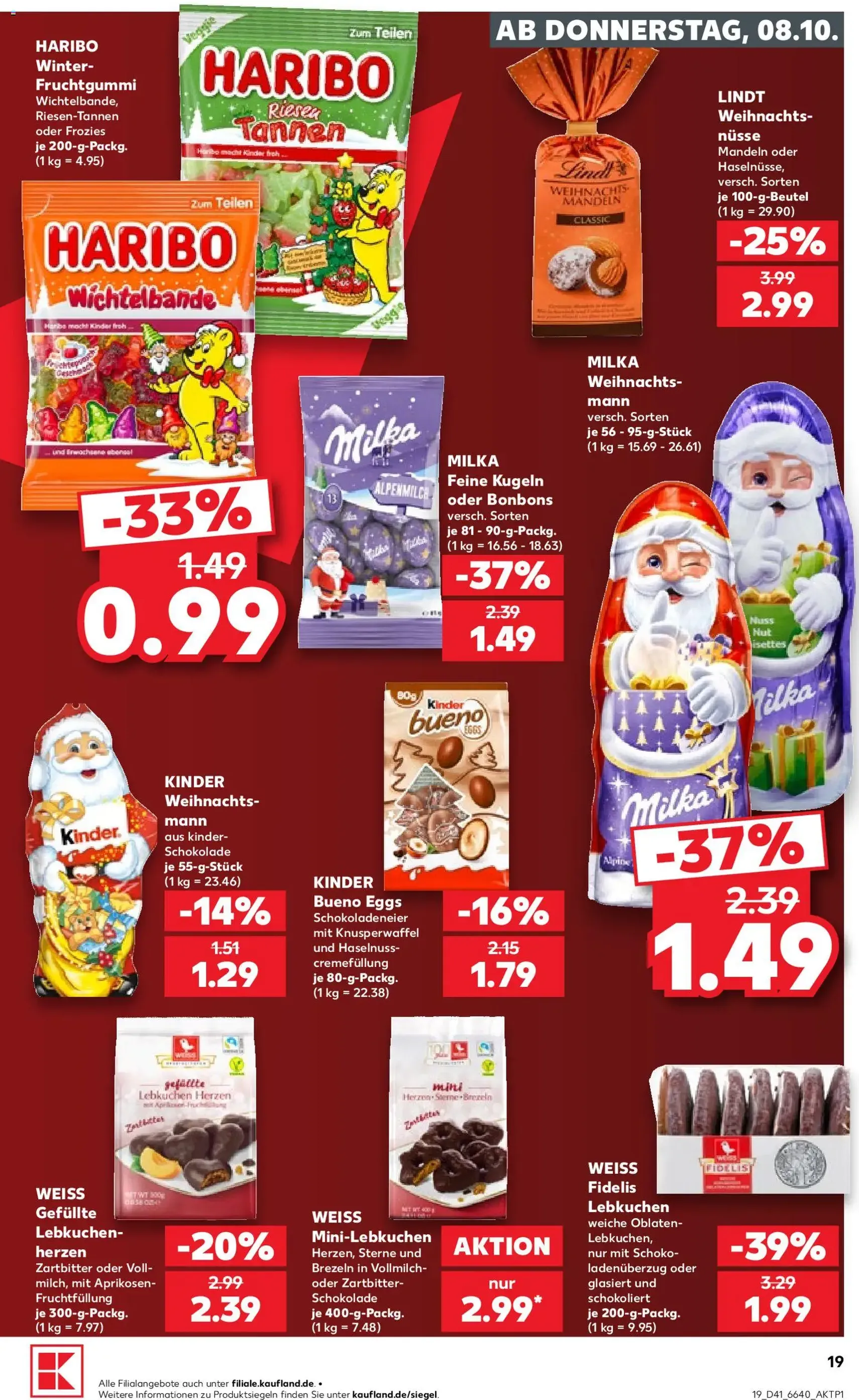 Kaufland Prospekt - Gültiger Prospekt ab 08.10.2026, Seite 19 von insgesamt 70