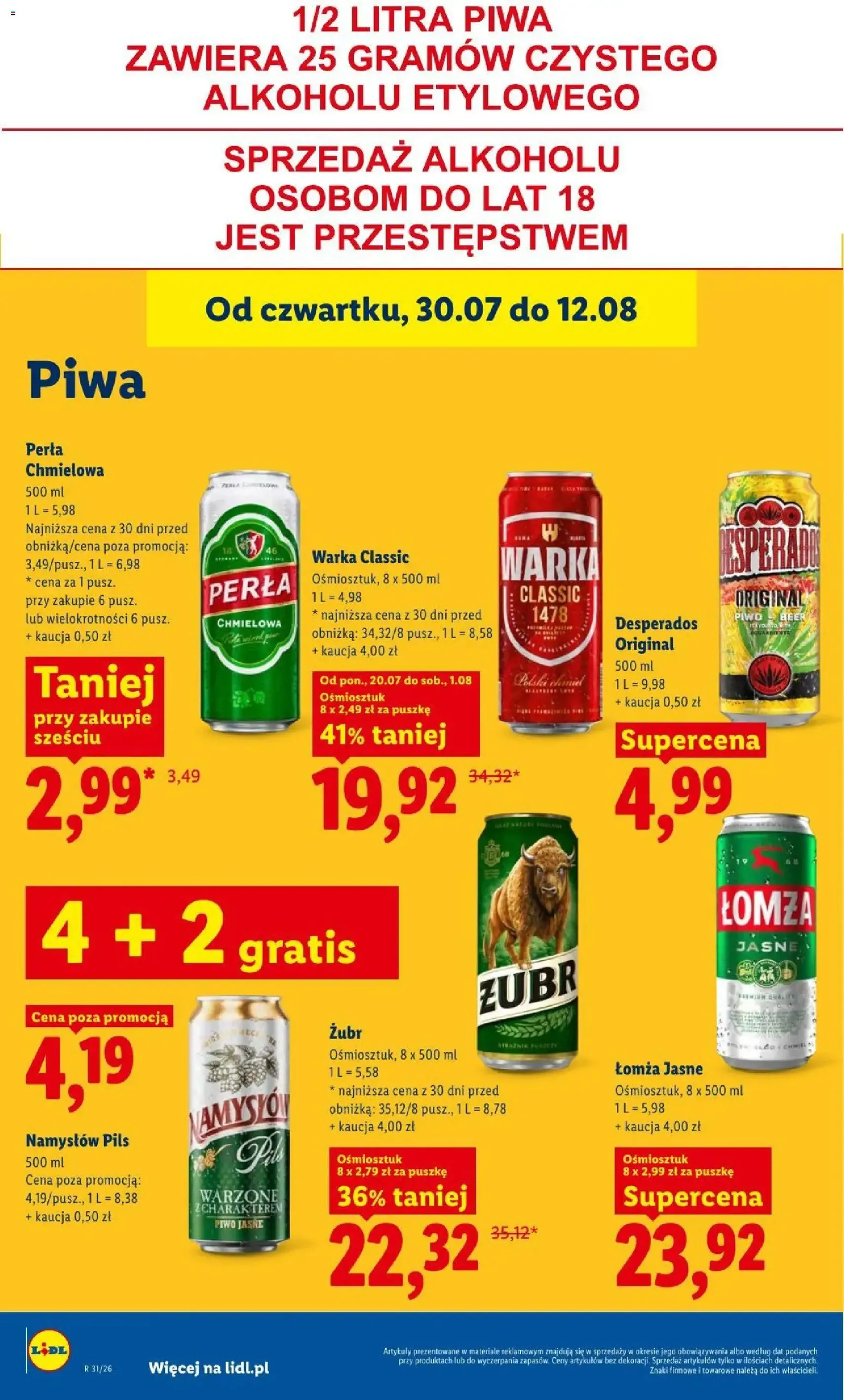 Lidl gazetka - ważny gazetka od 30.07.2026 strona 78 z 97