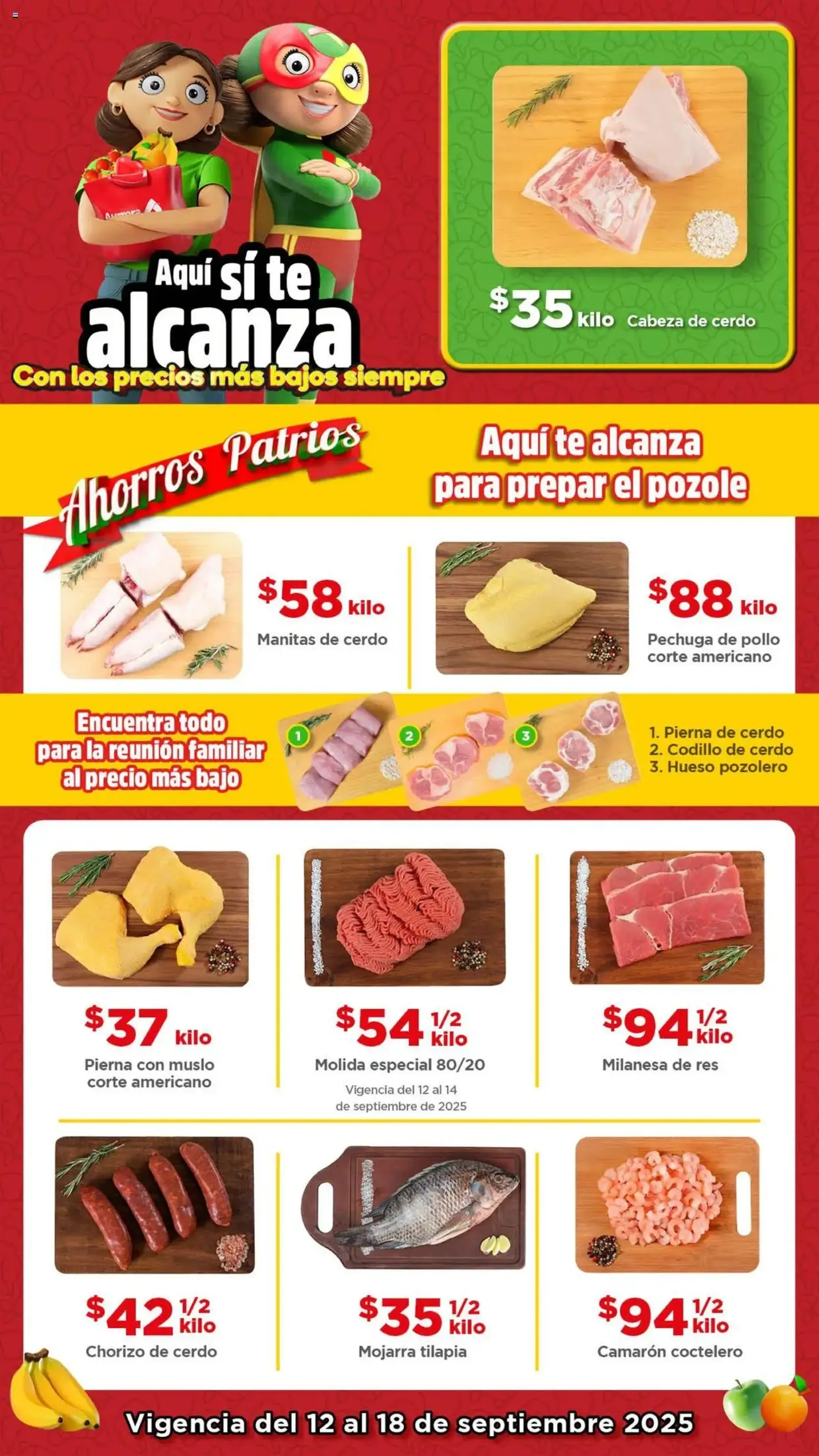 Bodega Aurrerá - Folleto Precio más Bajo - folleto válido desde 12/09/2025 página 1 de 3