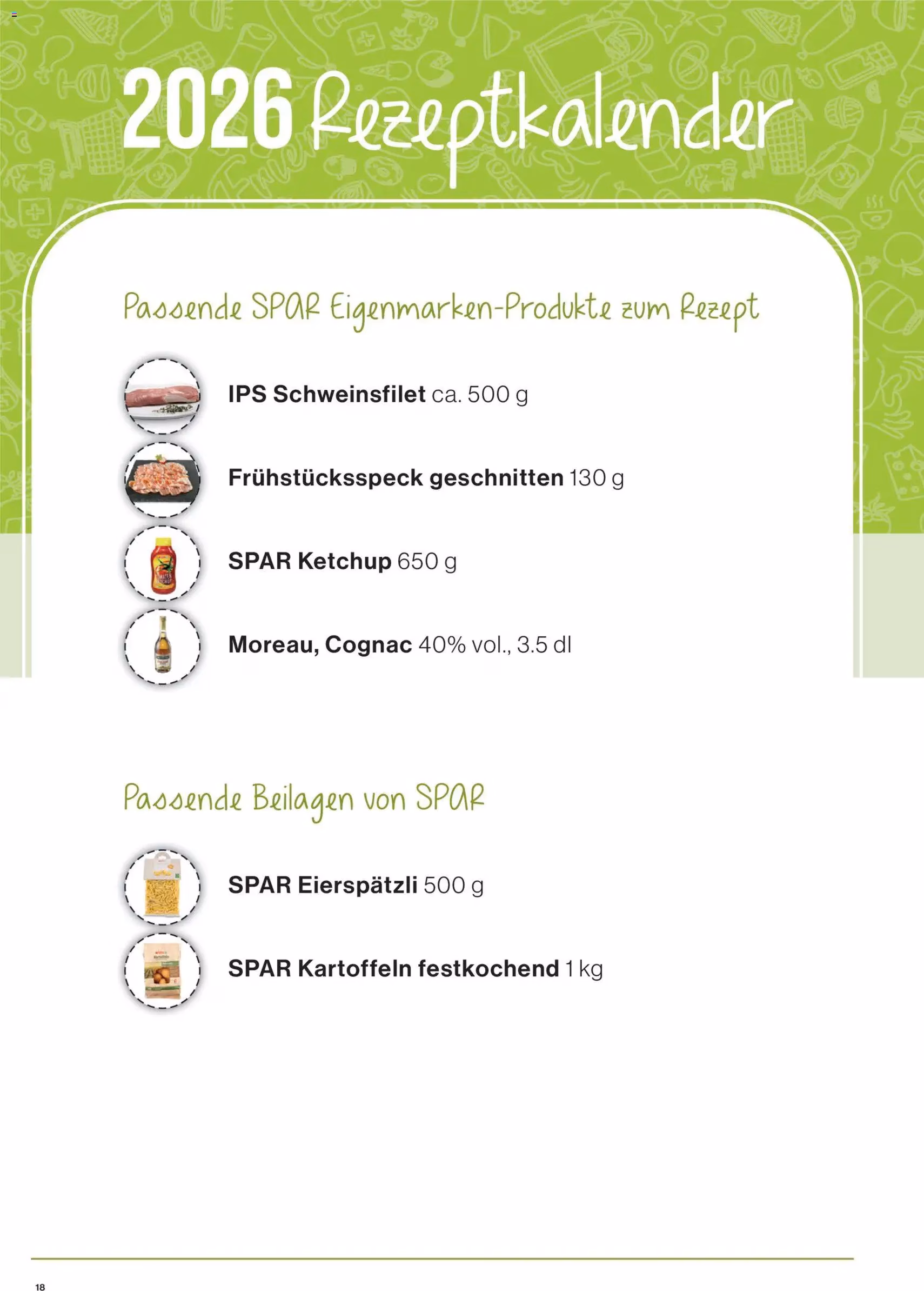 SPAR aktionen - Gültiger Prospekt ab 19.03.2026, Seite 18 von insgesamt 21