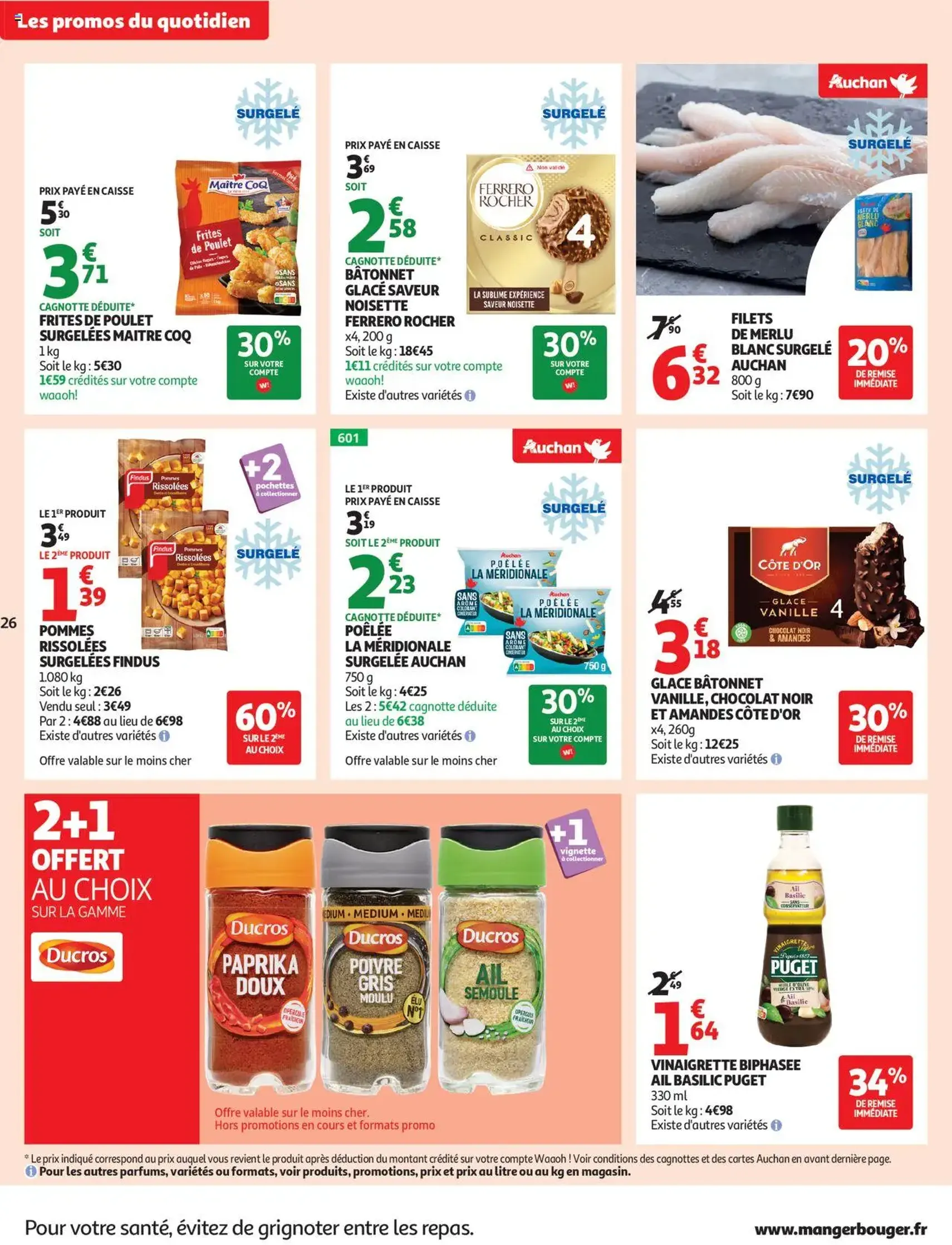 Auchan prospectus - brochure valable à partir du 09/09/2025, page 26 sur 60 Auchan prospectus - brochure valable à partir du 09/09/2025, page 26 sur 60