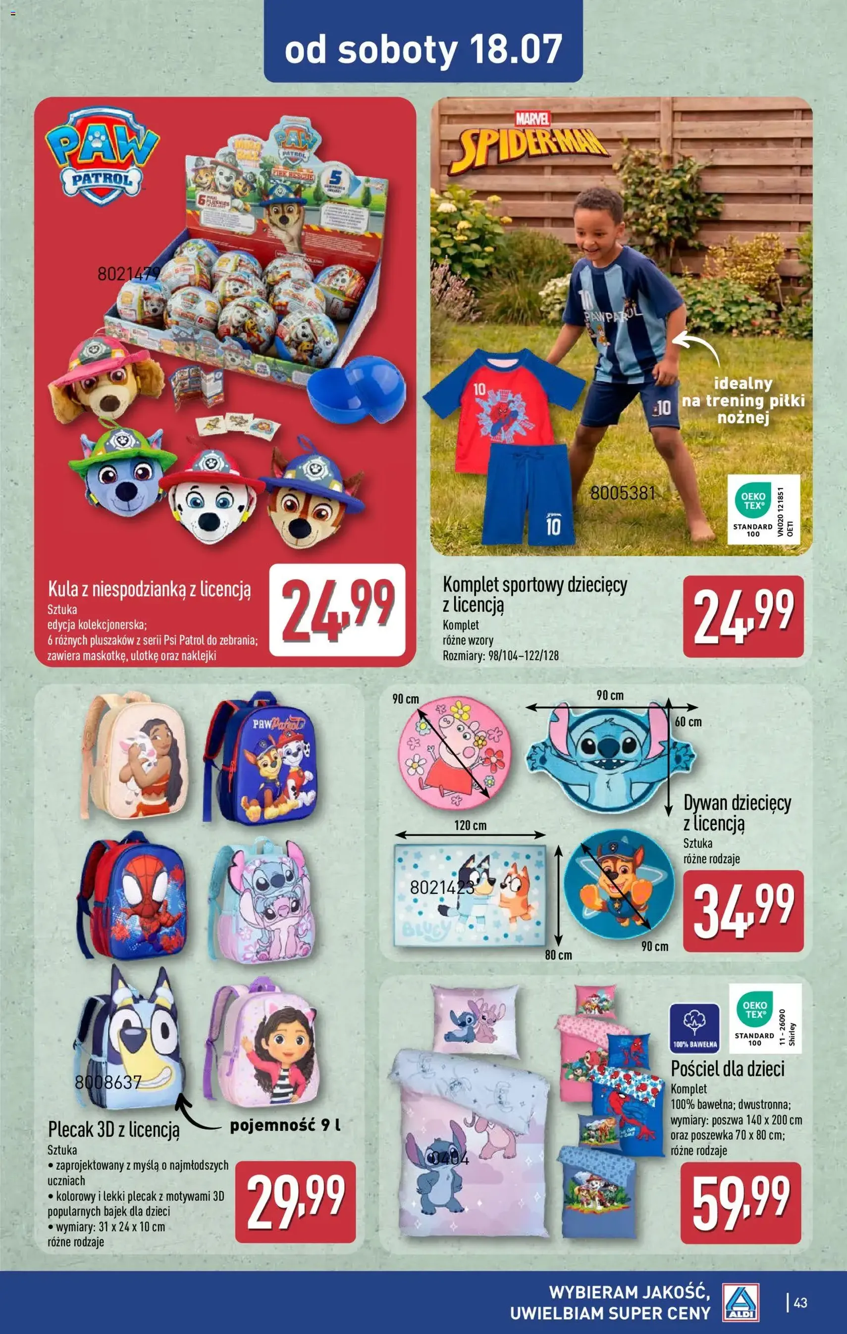 Aldi gazetka - ważny gazetka od 13.07.2026 strona 43 z 45