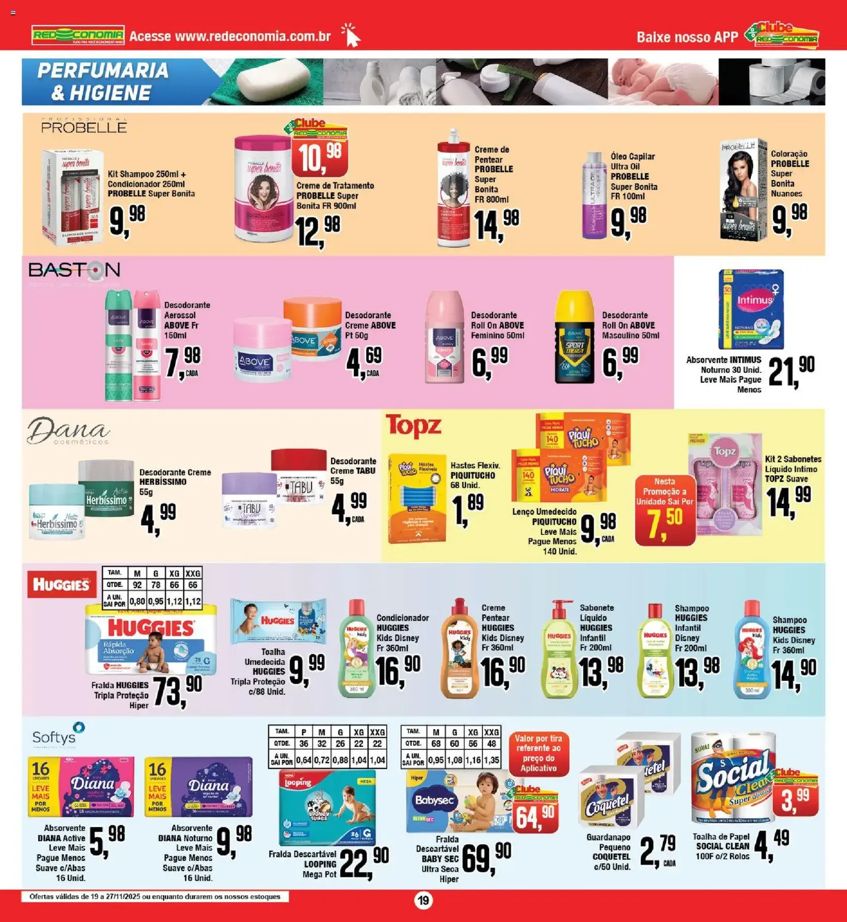 Encarte RedEconomia - folheto válido a partir de 19/11/2025 página 19 de 22