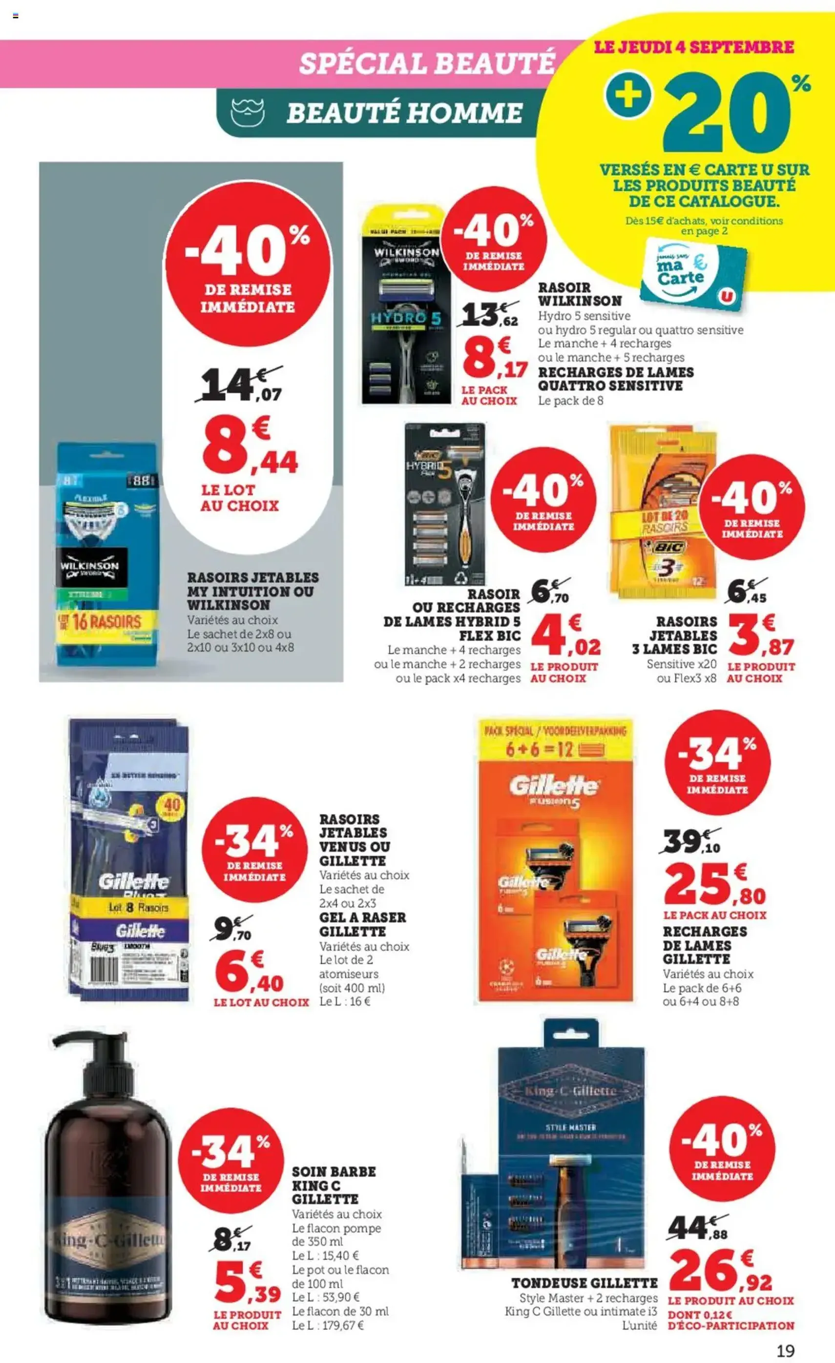 Super U catalogue - brochure valable à partir du 02/09/2025, page 19 sur 52 Super U catalogue - brochure valable à partir du 02/09/2025, page 19 sur 52
