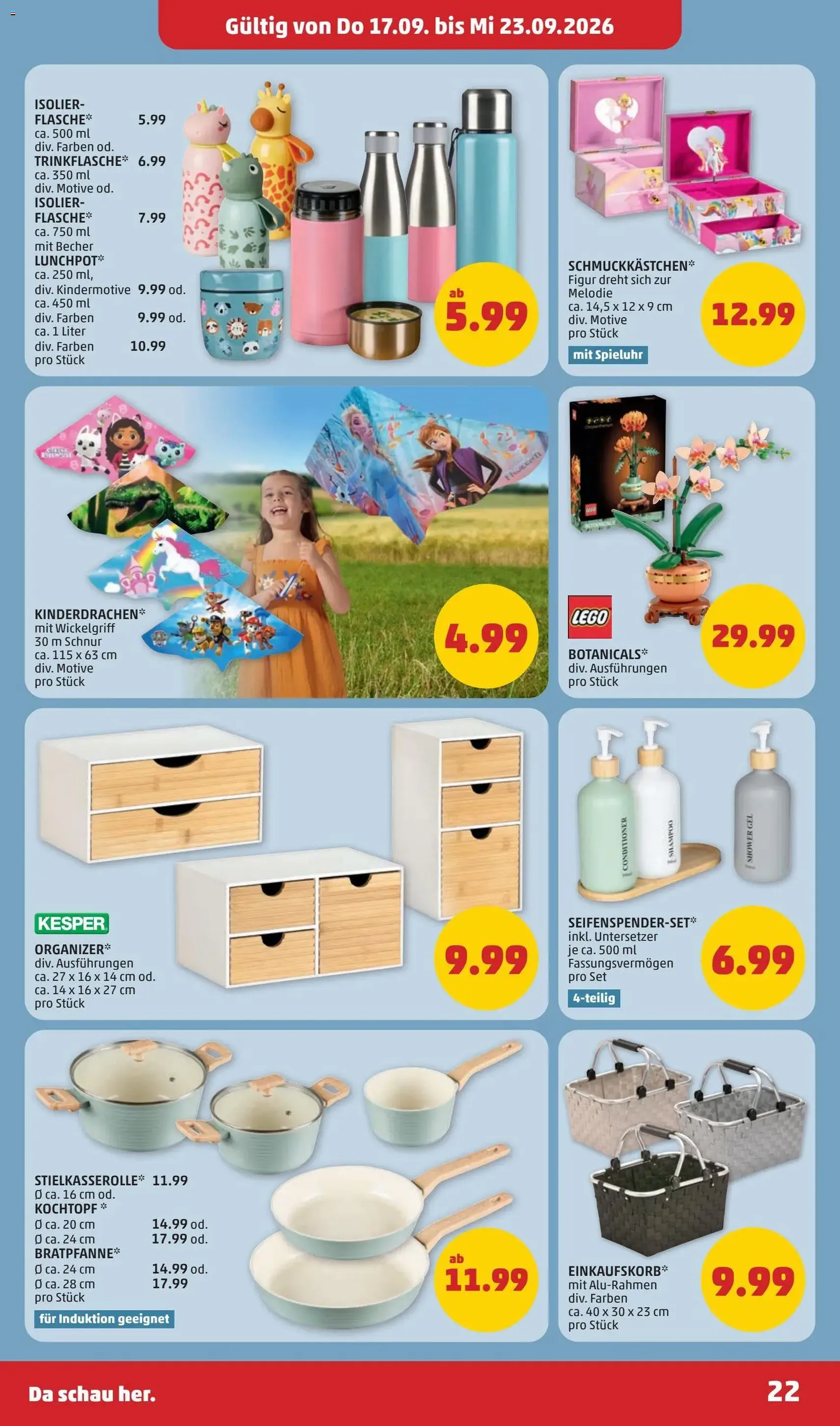Penny Markt - Flugblatt - Gültiger Prospekt ab 17.09.2026, Seite 22 von insgesamt 28