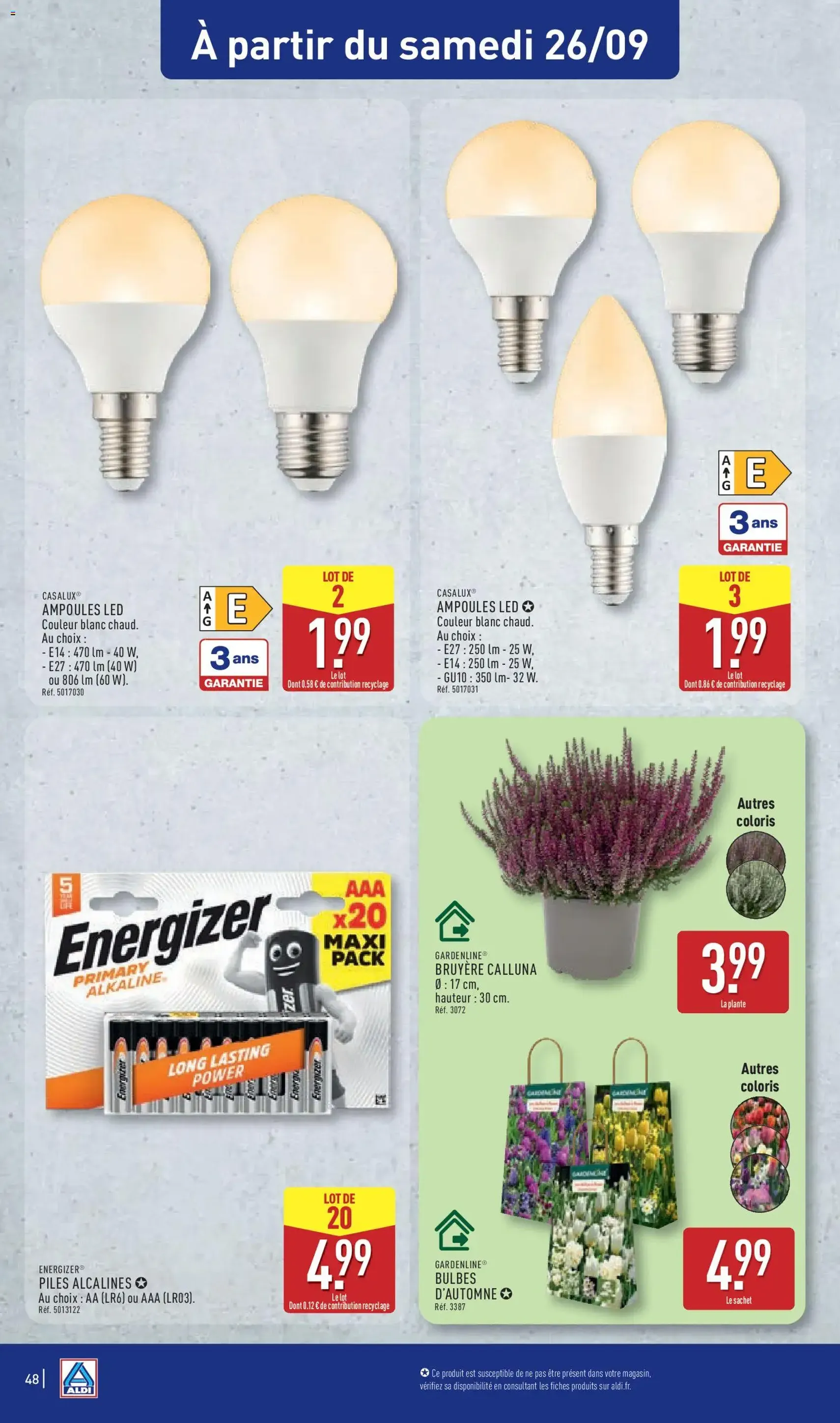 Aldi catalogue - brochure valable à partir du 22/09/2026, page 50 sur 52