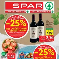 Spar Flugblatt - Prospekt Vorschau gültig ab 04.09.2025