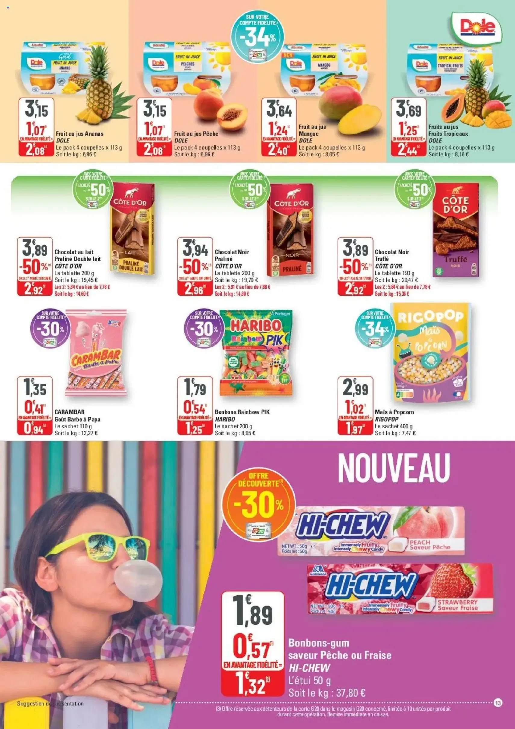 G20 Supermarchés catalogue - brochure valable à partir du 20/05/2026, page 13 sur 20