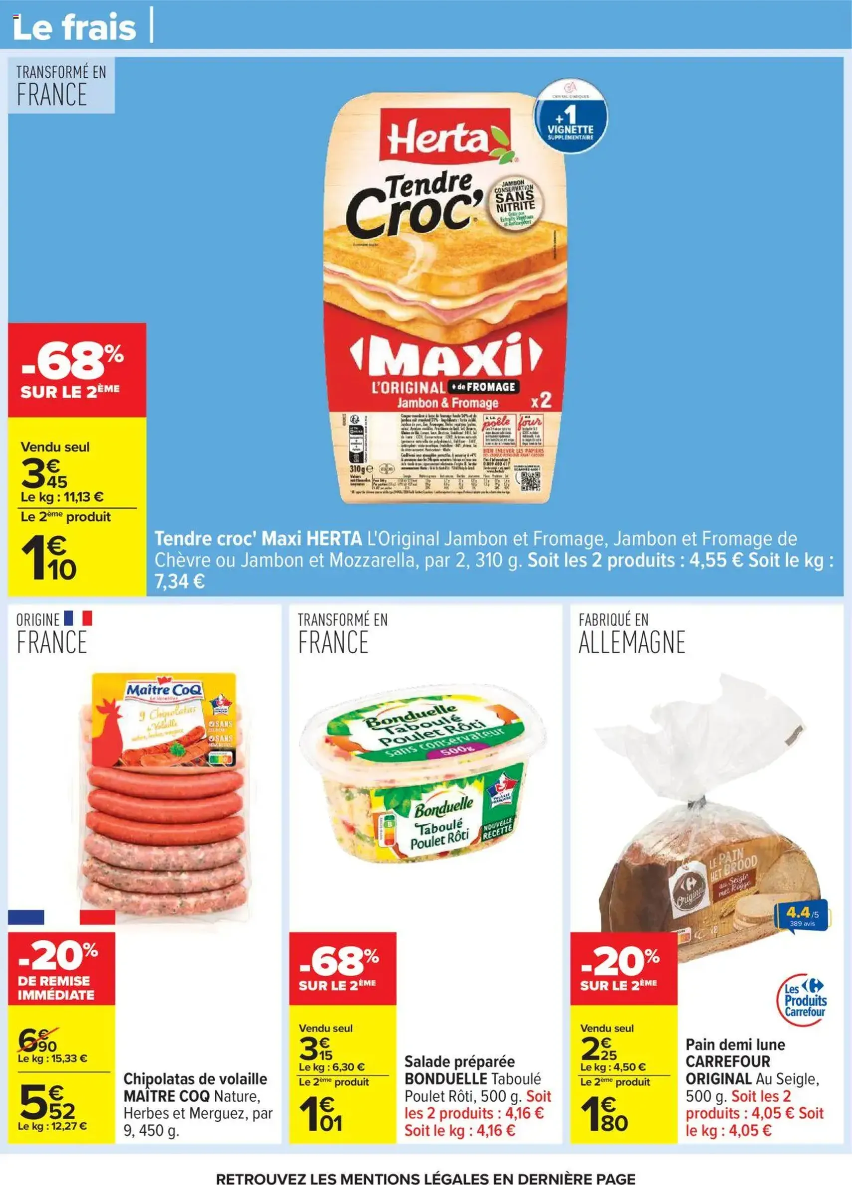 Carrefour catalogue semaine 30 - brochure valable à partir du 22/07/2025, page 41 sur 108 Carrefour catalogue semaine 30 - brochure valable à partir du 22/07/2025, page 41 sur 108
