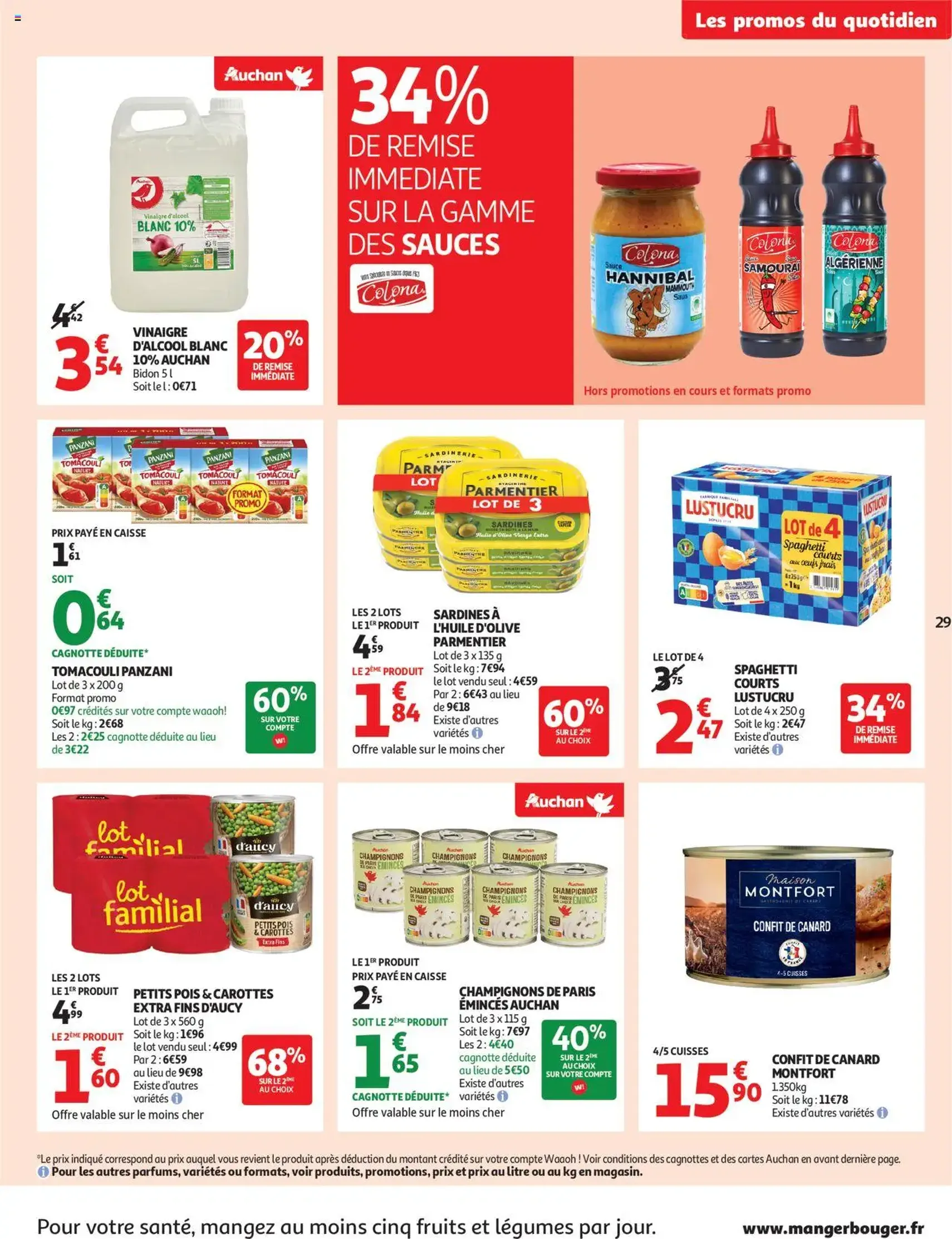 Auchan prospectus - brochure valable à partir du 26/08/2025, page 29 sur 54 Auchan prospectus - brochure valable à partir du 26/08/2025, page 29 sur 54