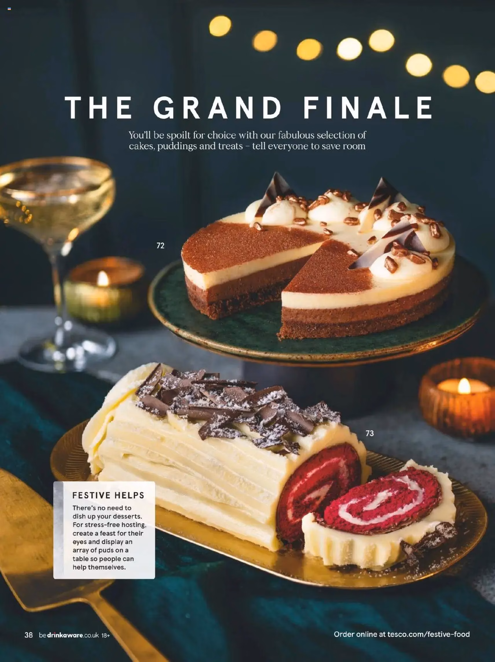 Tesco - Festive Food to Order brochure 2025 - valid flyer from 01/10/2025, page 38 of 56