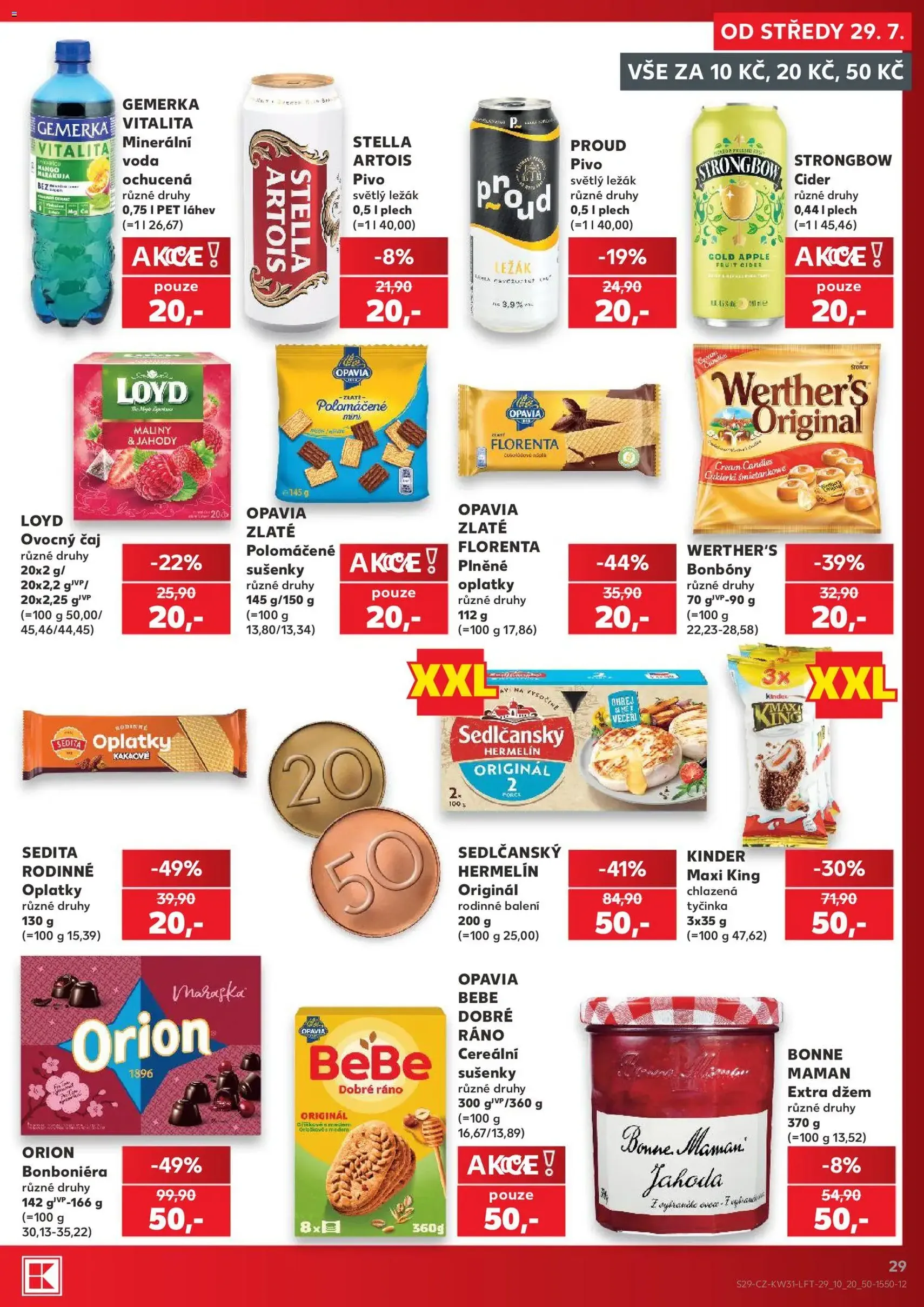 Kaufland leták - platný leták od 29.07.2026 strana 29 z 54