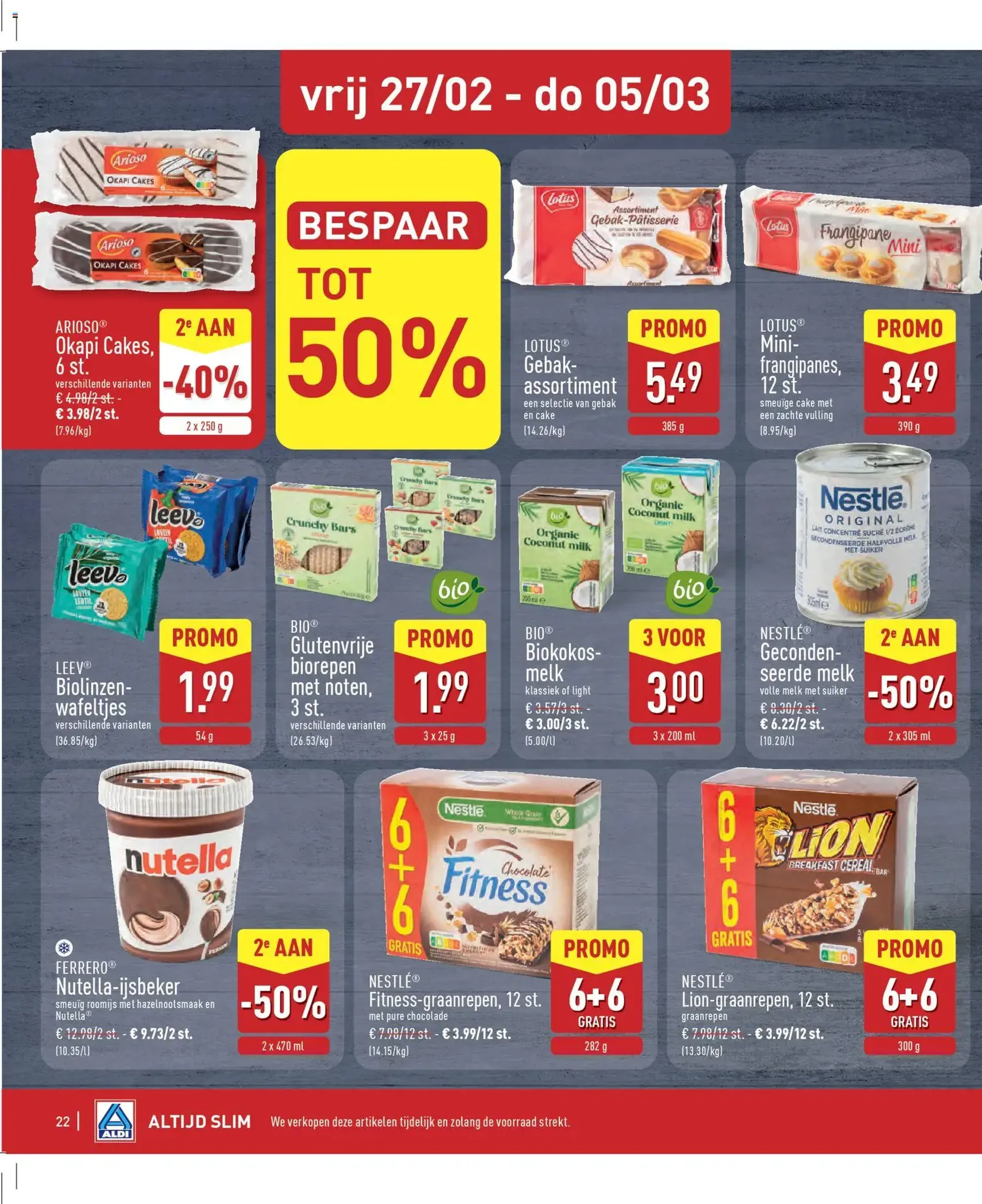 Aldi folder week 9 - geldige folder vanaf 23/02/2026 pagina 22 van 32
