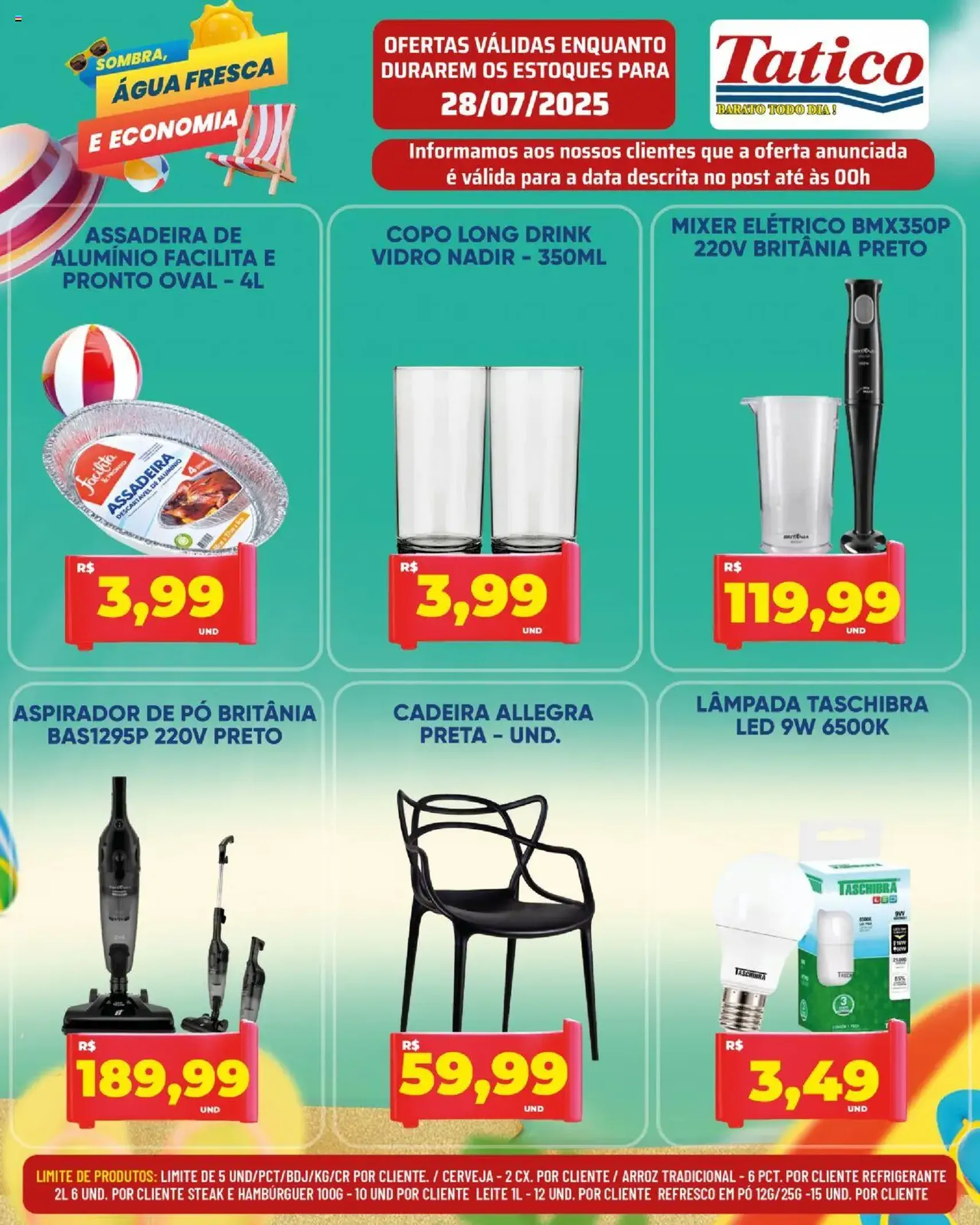 Tatico - Ofertas do Dia - folheto válido a partir de 28/07/2025 página 18 de 50 Tatico - Ofertas do Dia - folheto válido a partir de 28/07/2025 página 18 de 50