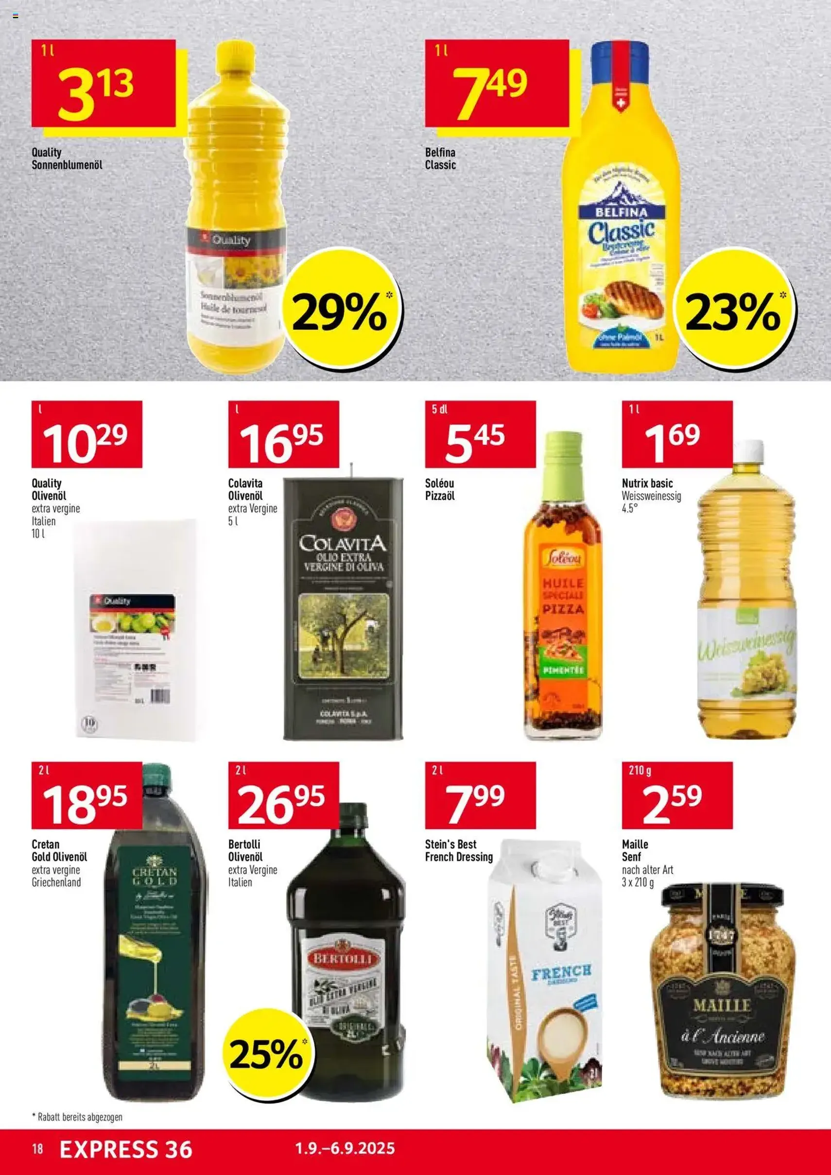 Prodega Aktionen - Gültiger Prospekt ab 01.09.2025, Seite 18 von insgesamt 40 Prodega Aktionen - Gültiger Prospekt ab 01.09.2025, Seite 18 von insgesamt 40