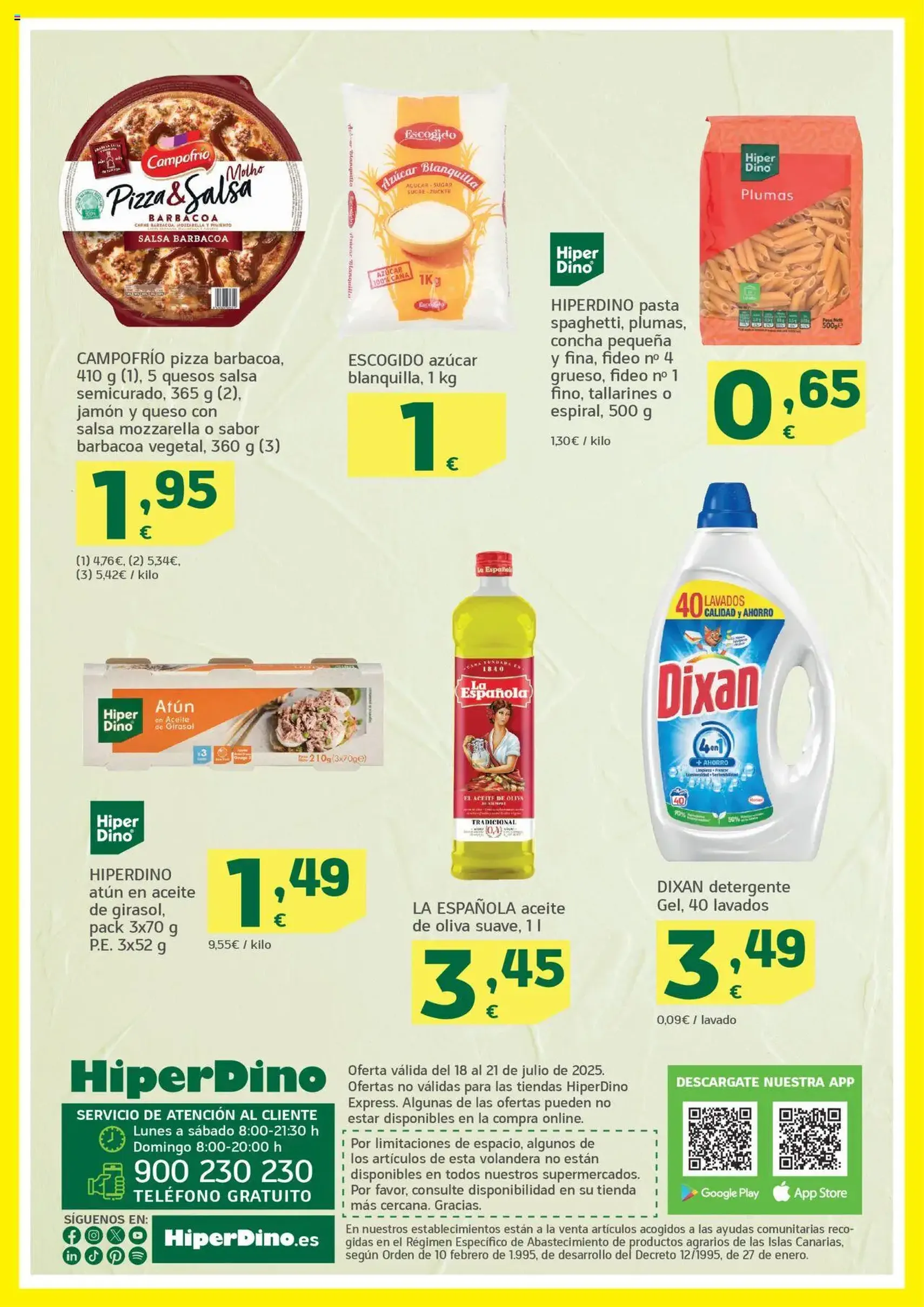 HiperDino folleto - folleto válido desde 18/07/2025 página 2 de 2