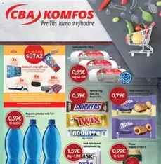 CBA Komfos leták - náhľad letáku platný od 04.09.2025