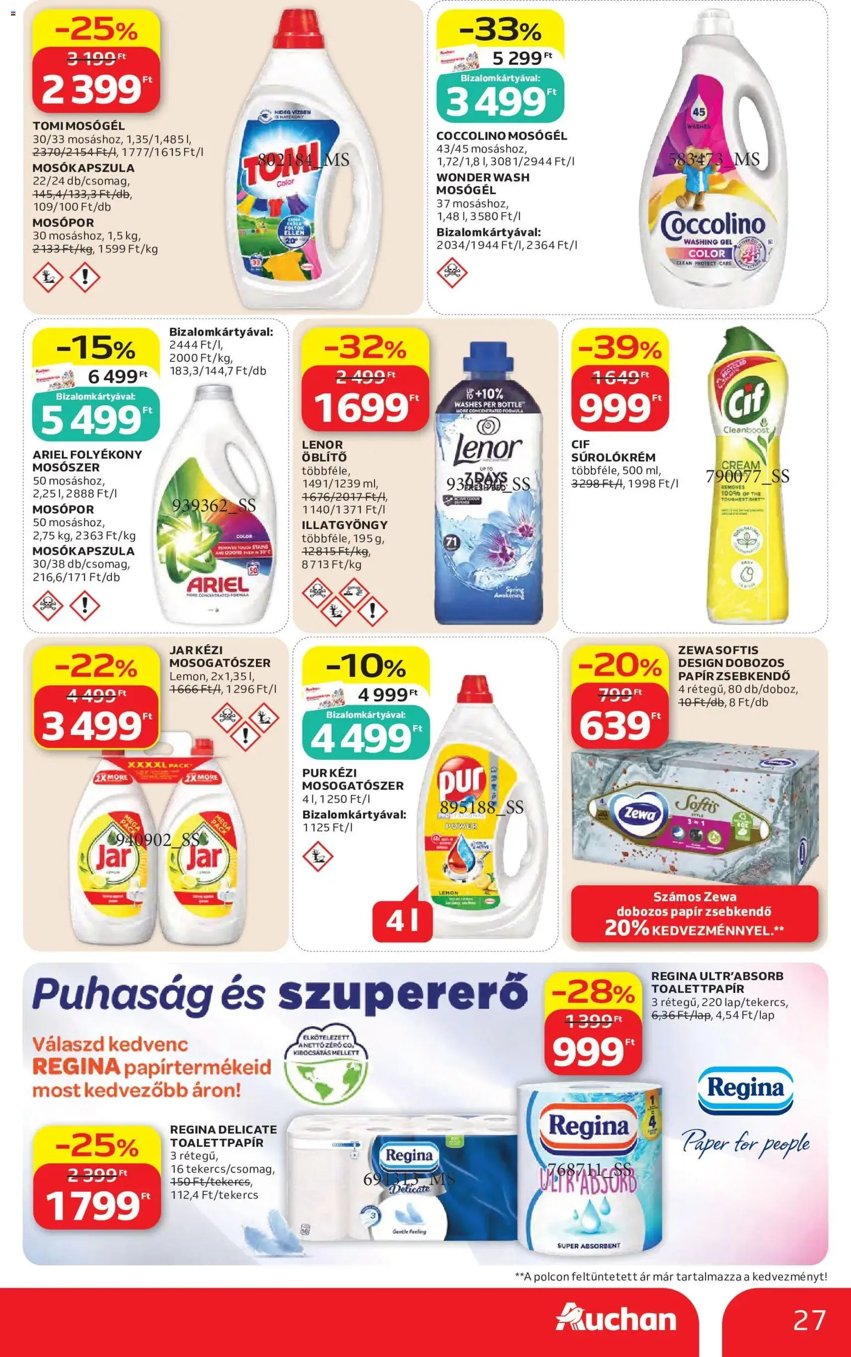 Auchan akciós újság - 2026.06.04. érvényes szórólap 27 oldal 57 oldalból