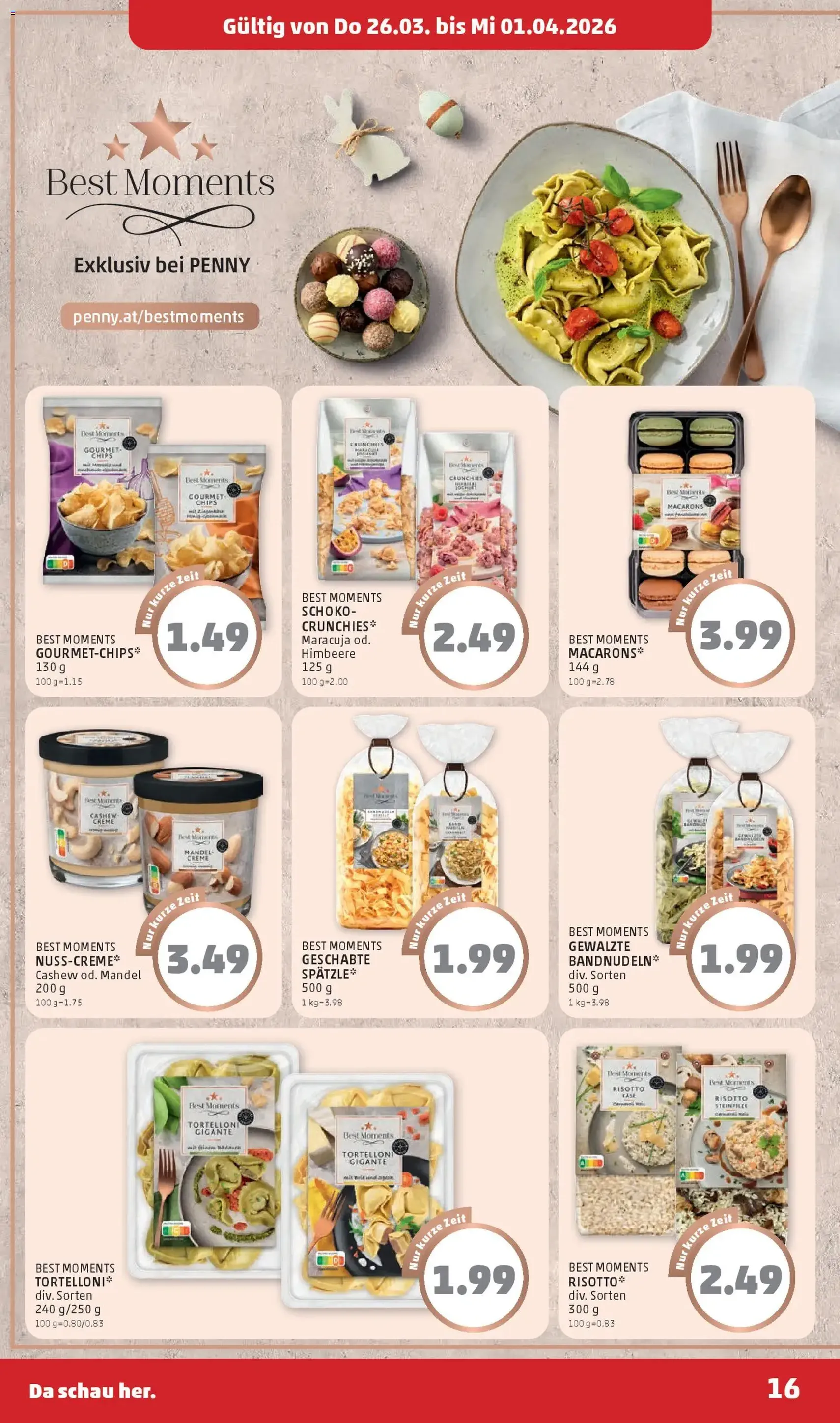 Penny Markt - Flugblatt - Gültiger Prospekt ab 26.03.2026, Seite 16 von insgesamt 32