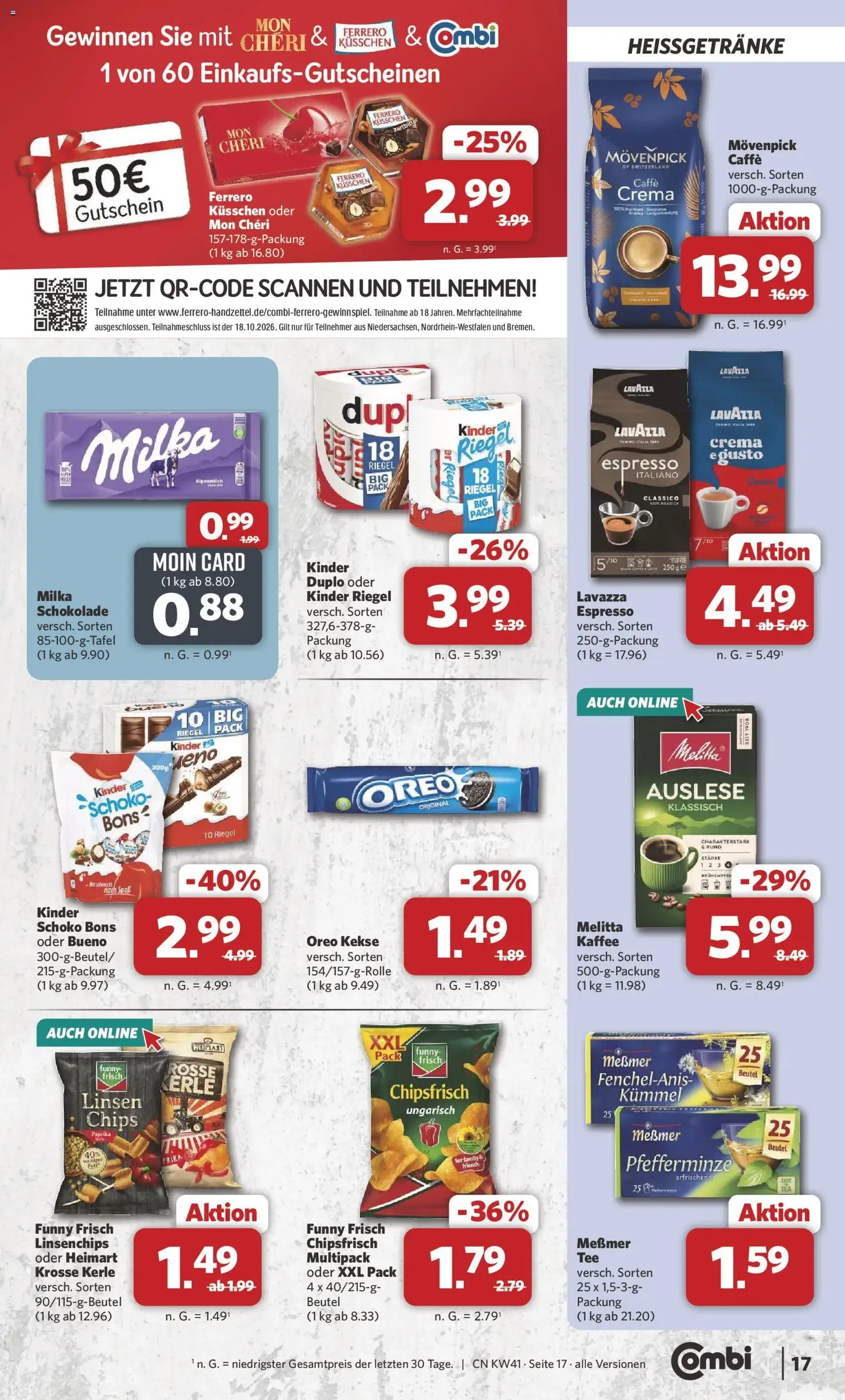 Combi Prospekt - Gültiger Prospekt ab 05.10.2026, Seite 17 von insgesamt 34
