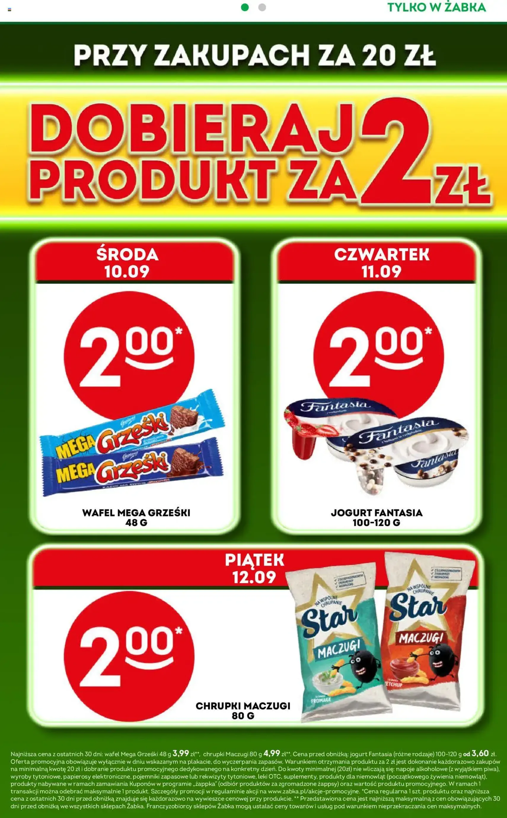 Żabka Gazetka - ważny gazetka od 10.09.2025 strona 4 z 78 Żabka Gazetka - ważny gazetka od 10.09.2025 strona 4 z 78