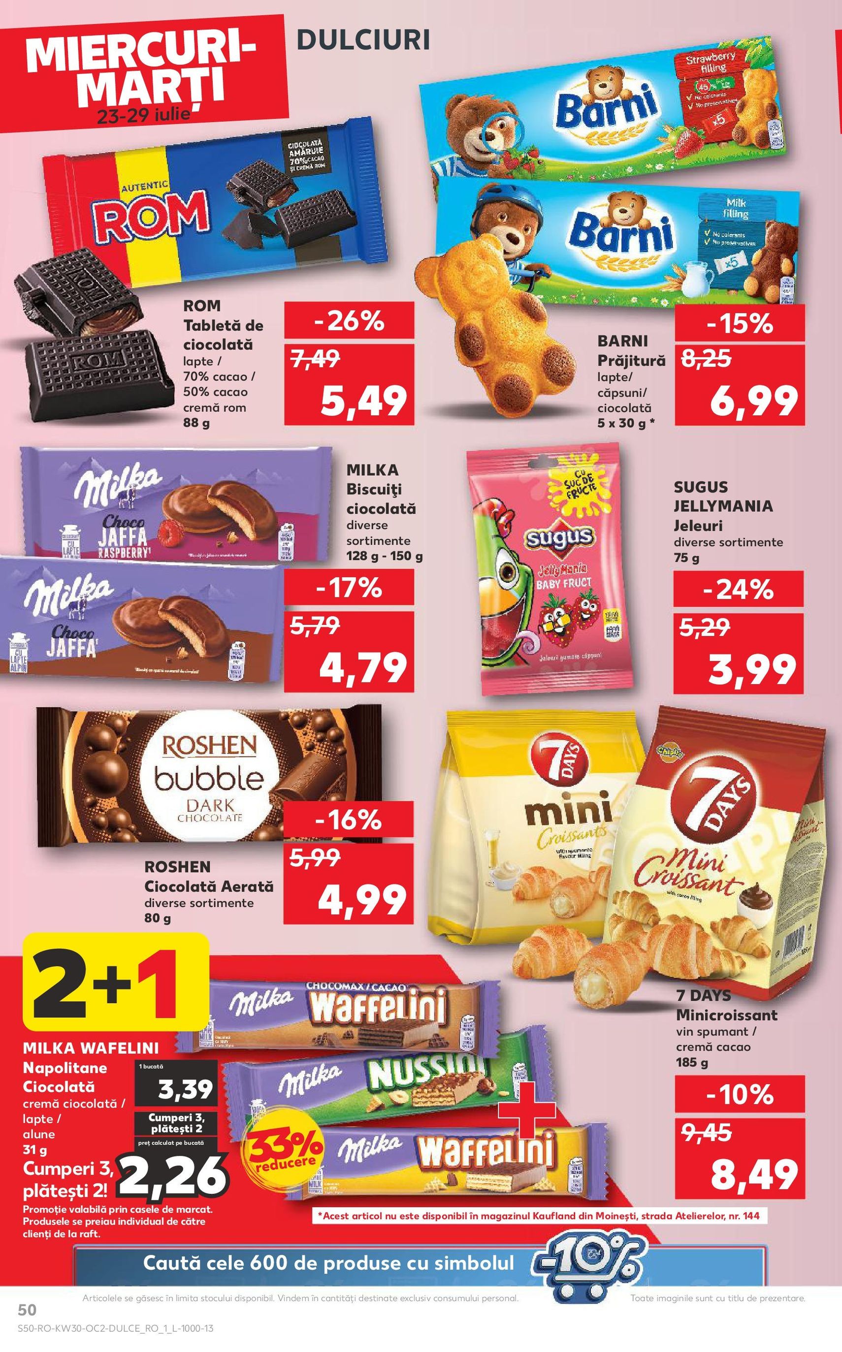 Catalog Kaufland - Bucureşti - cataloage valabile începând cu 23.07.2025 pagina 50 din 72 Catalog Kaufland - Bucureşti - cataloage valabile începând cu 23.07.2025 pagina 50 din 72