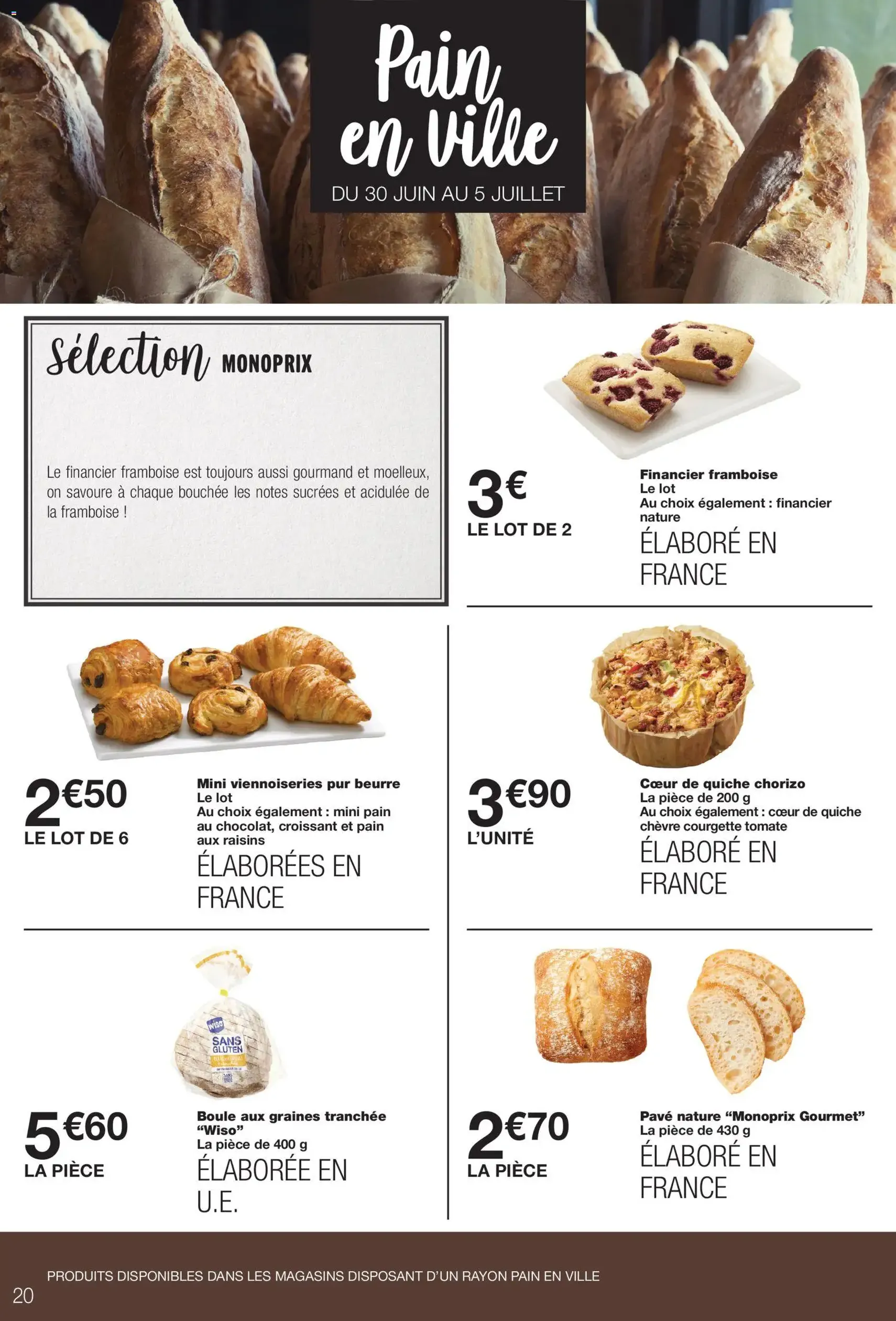 Monoprix catalogue - brochure valable à partir du 30/06/2026, page 20 sur 58