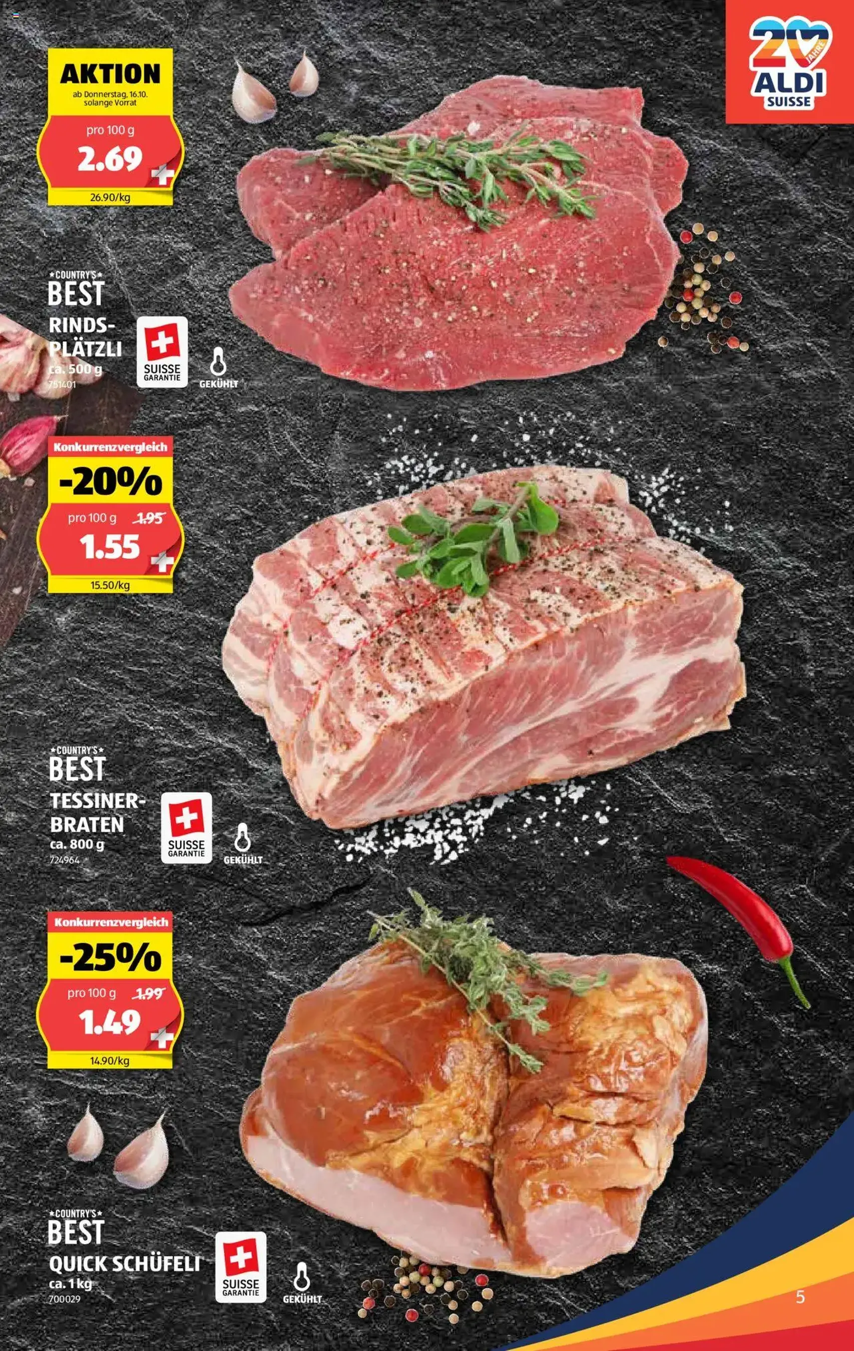 Aldi Aktionen - Gültiger Prospekt ab 16.10.2025, Seite 6 von insgesamt 32 Aldi Aktionen - Gültiger Prospekt ab 16.10.2025, Seite 6 von insgesamt 32
