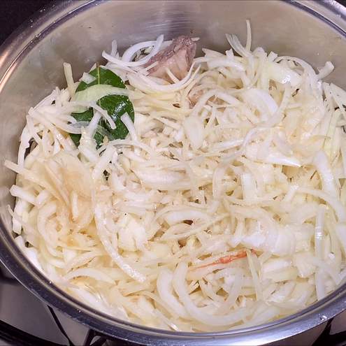 Genovese napoletana - procedimento 1