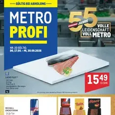 Metro angebote Profi - Prospekt Vorschau gültig ab 17.09.2026