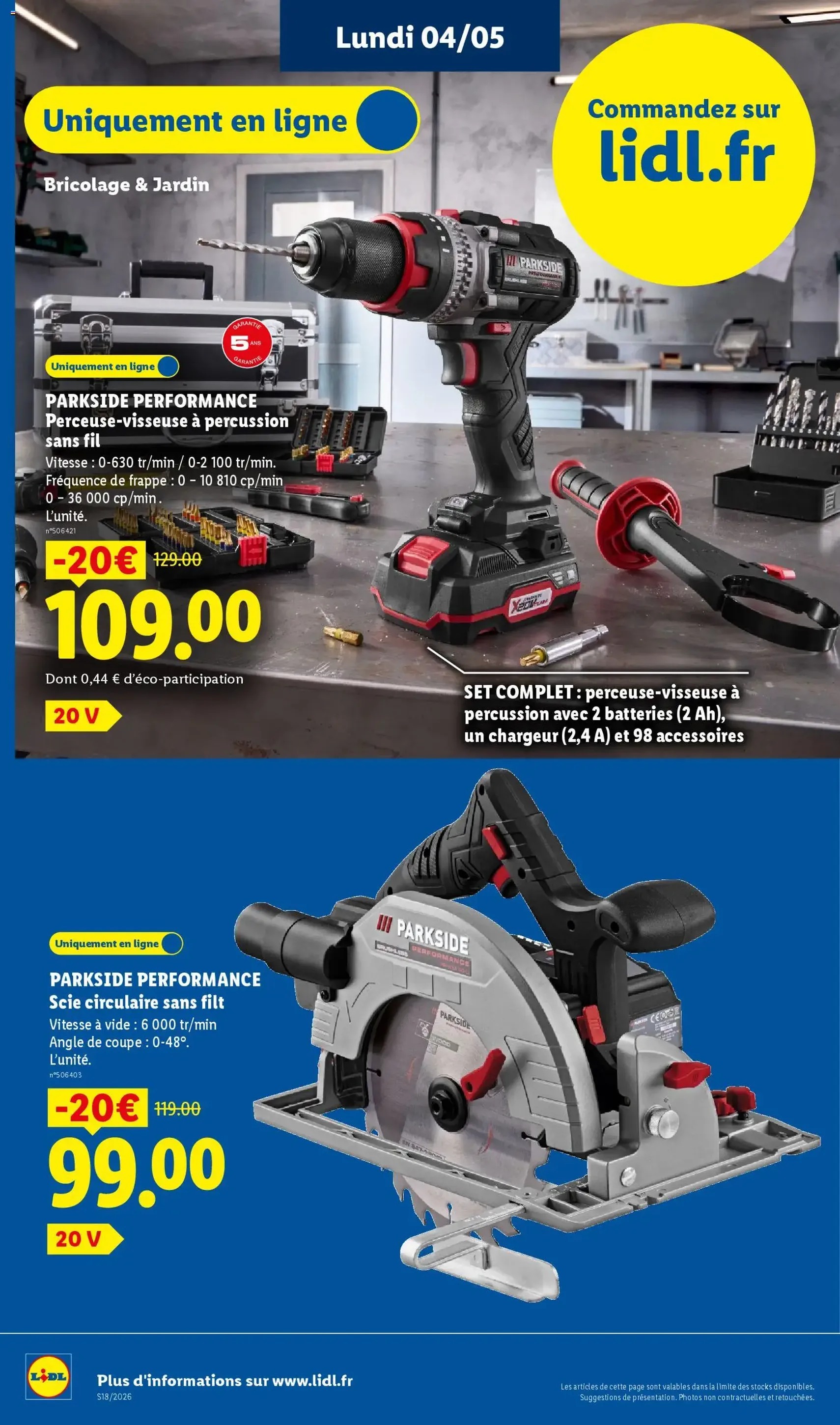 LIDL catalogue - brochure valable à partir du 30/04/2026, page 65 sur 70