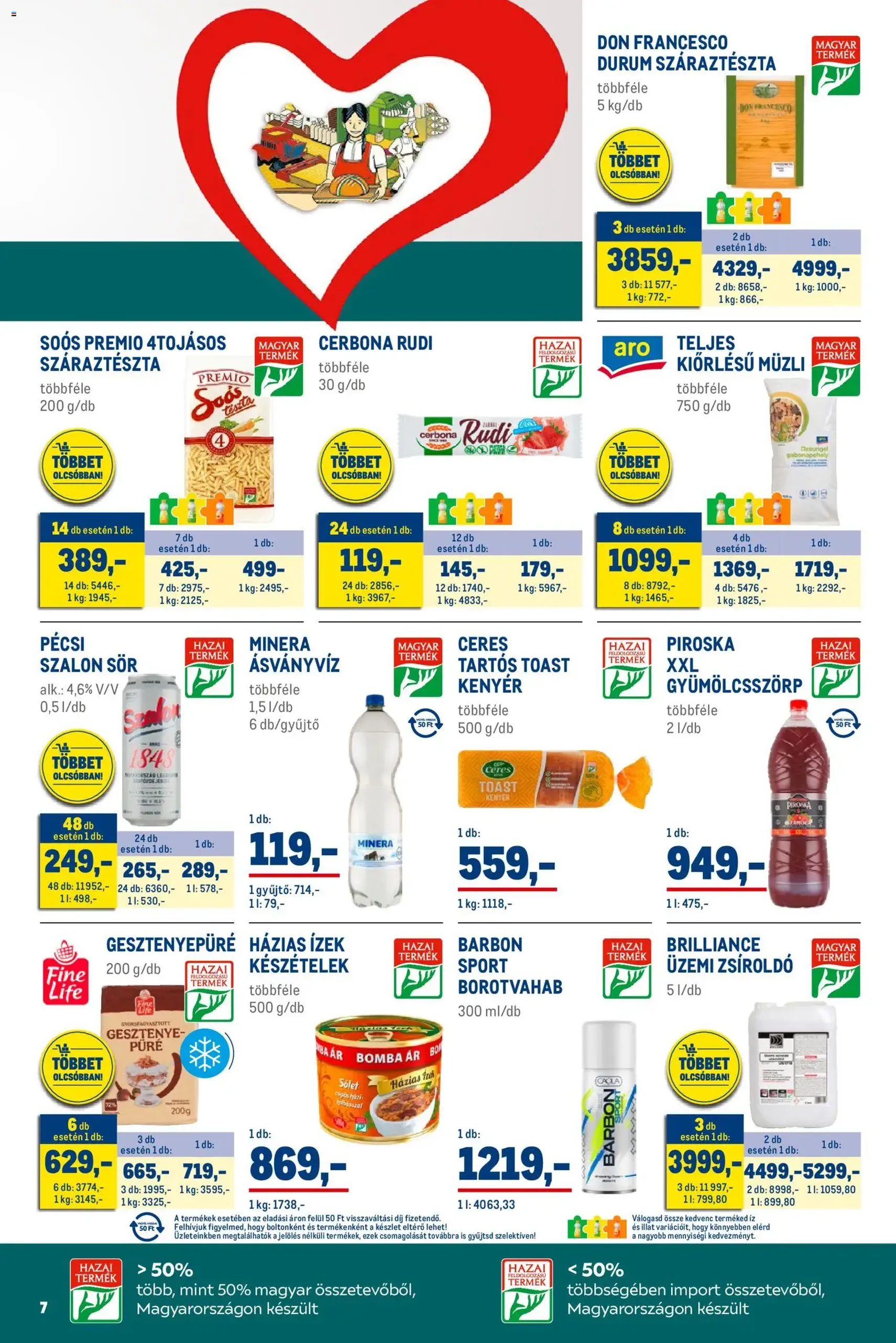 Metro - Élelmiszer és Szezonális katalógus 2025/11 - 2025.11.02. érvényes szórólap 7 oldal 33 oldalból