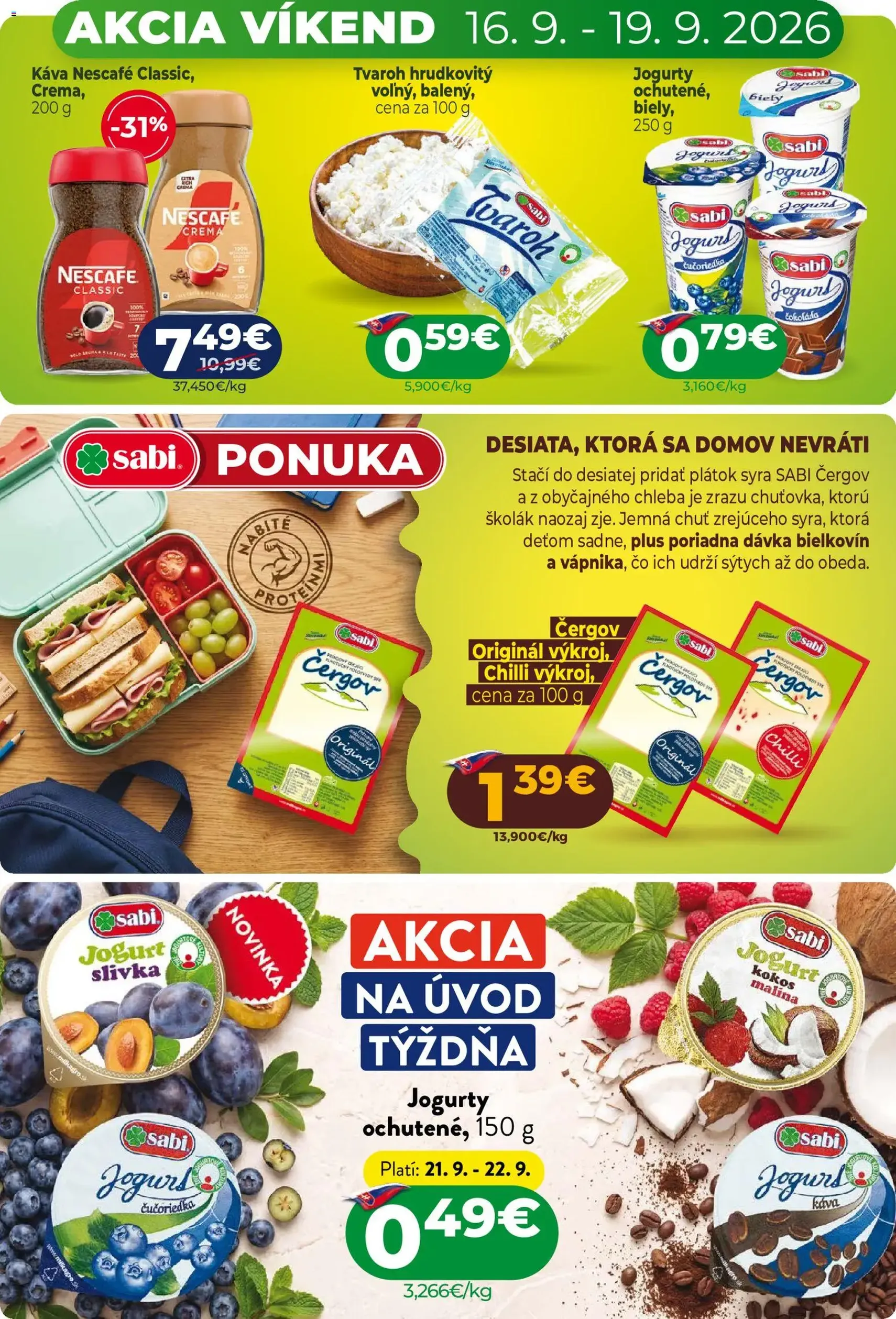 Milk Agro leták - platný leták od 16.09.2026 strana 3 z 16