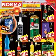 Norma leták - náhled letáku platný od 02.10.2025