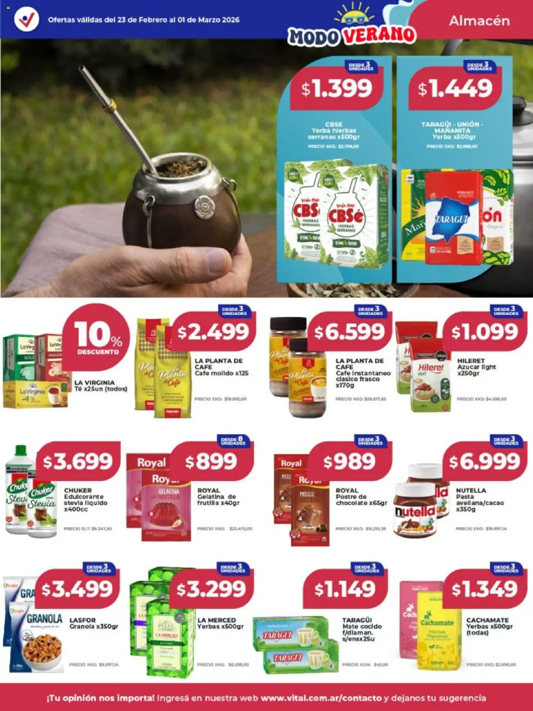 Vital - Ofertas - folleto válido desde 23/02/2026 página 8 de 15