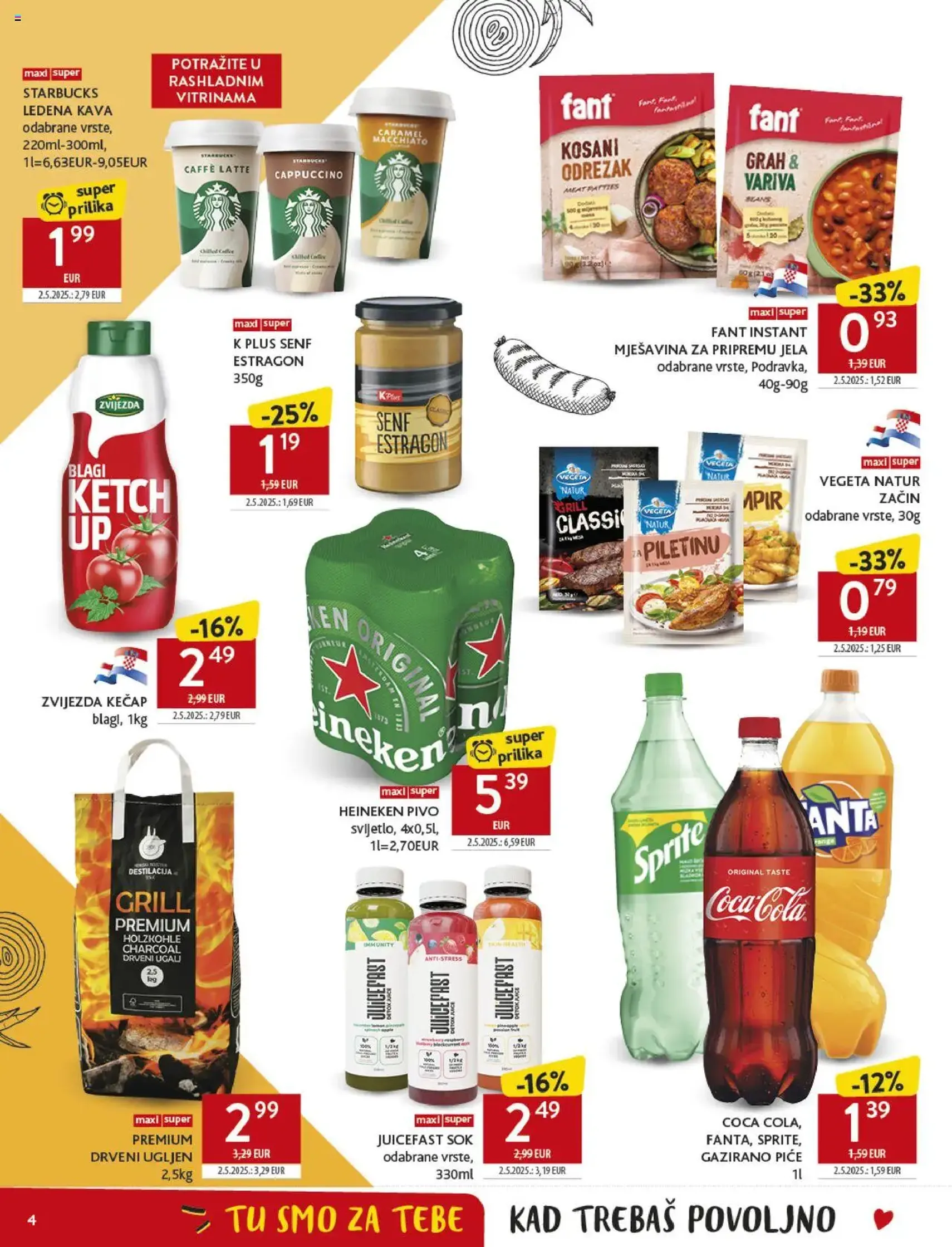 Konzum HR Akciós újság - 2025.07.30. érvényes szórólap 4 oldal 40 oldalból Konzum HR Akciós újság - 2025.07.30. érvényes szórólap 4 oldal 40 oldalból