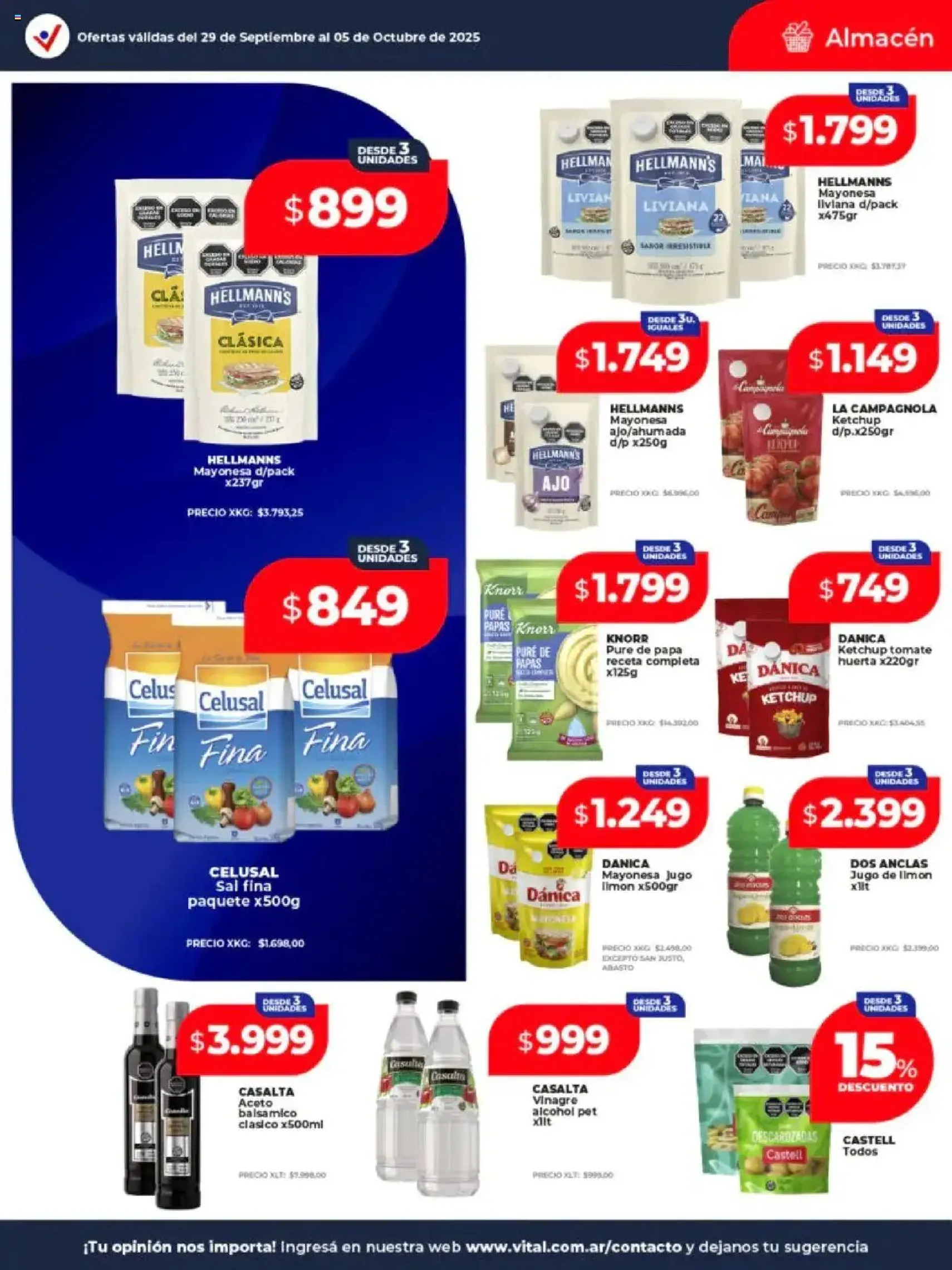 Vital - Ofertas - folleto válido desde 30/09/2025 página 10 de 21 Vital - Ofertas - folleto válido desde 30/09/2025 página 10 de 21