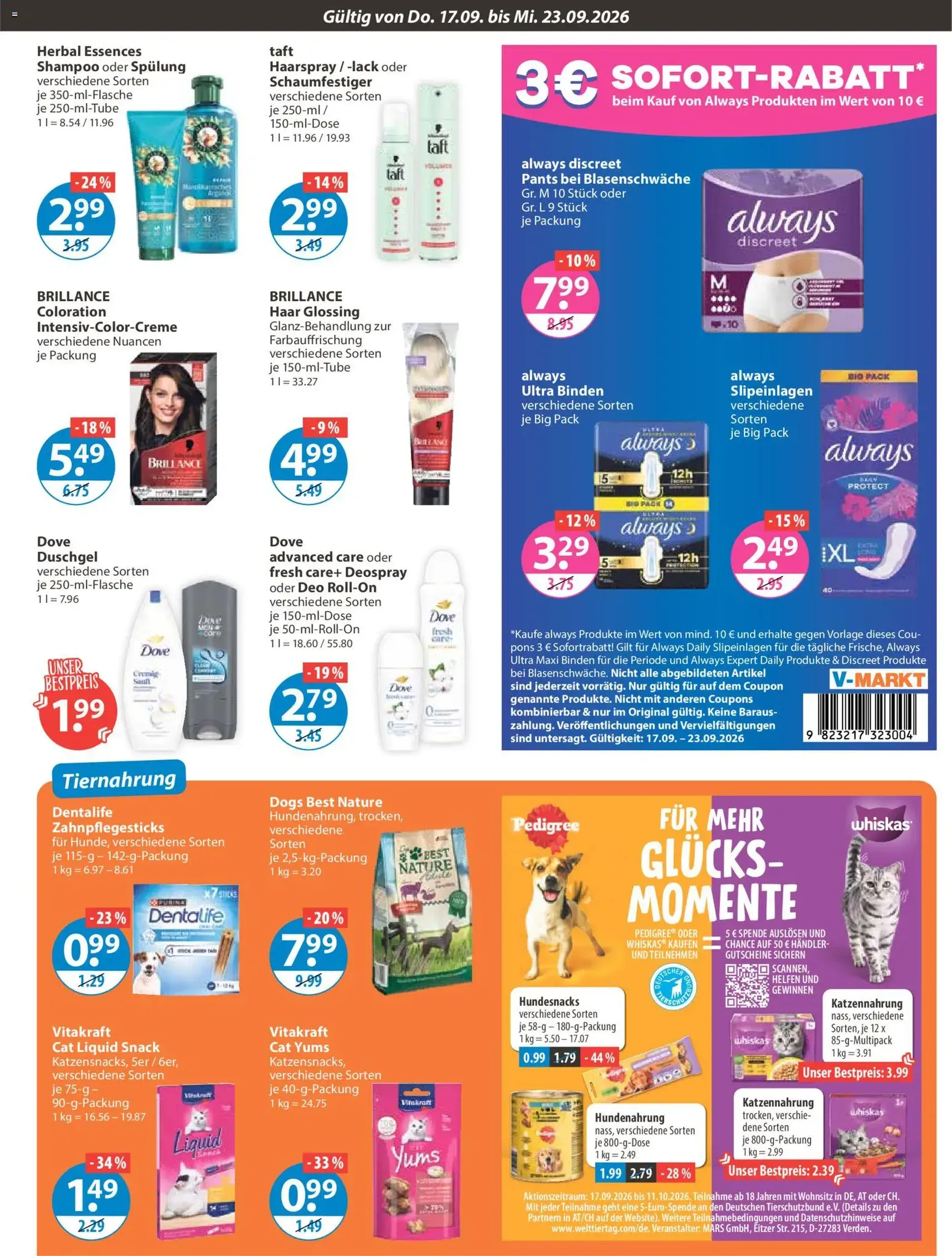 V-Markt Angebote - Gültiger Prospekt ab 17.09.2026, Seite 13 von insgesamt 30