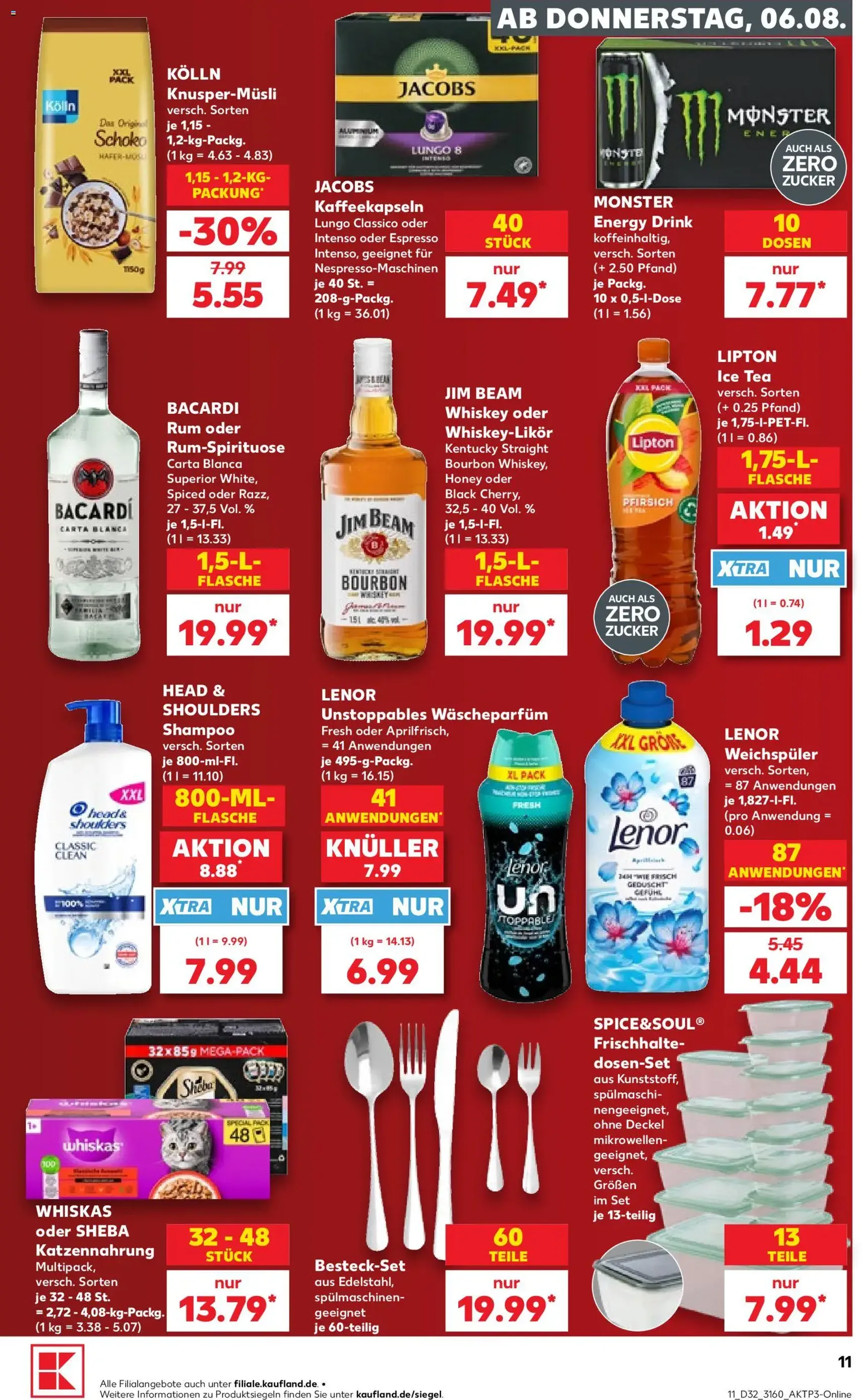 Kaufland Prospekt - Gültiger Prospekt ab 06.08.2026, Seite 11 von insgesamt 58