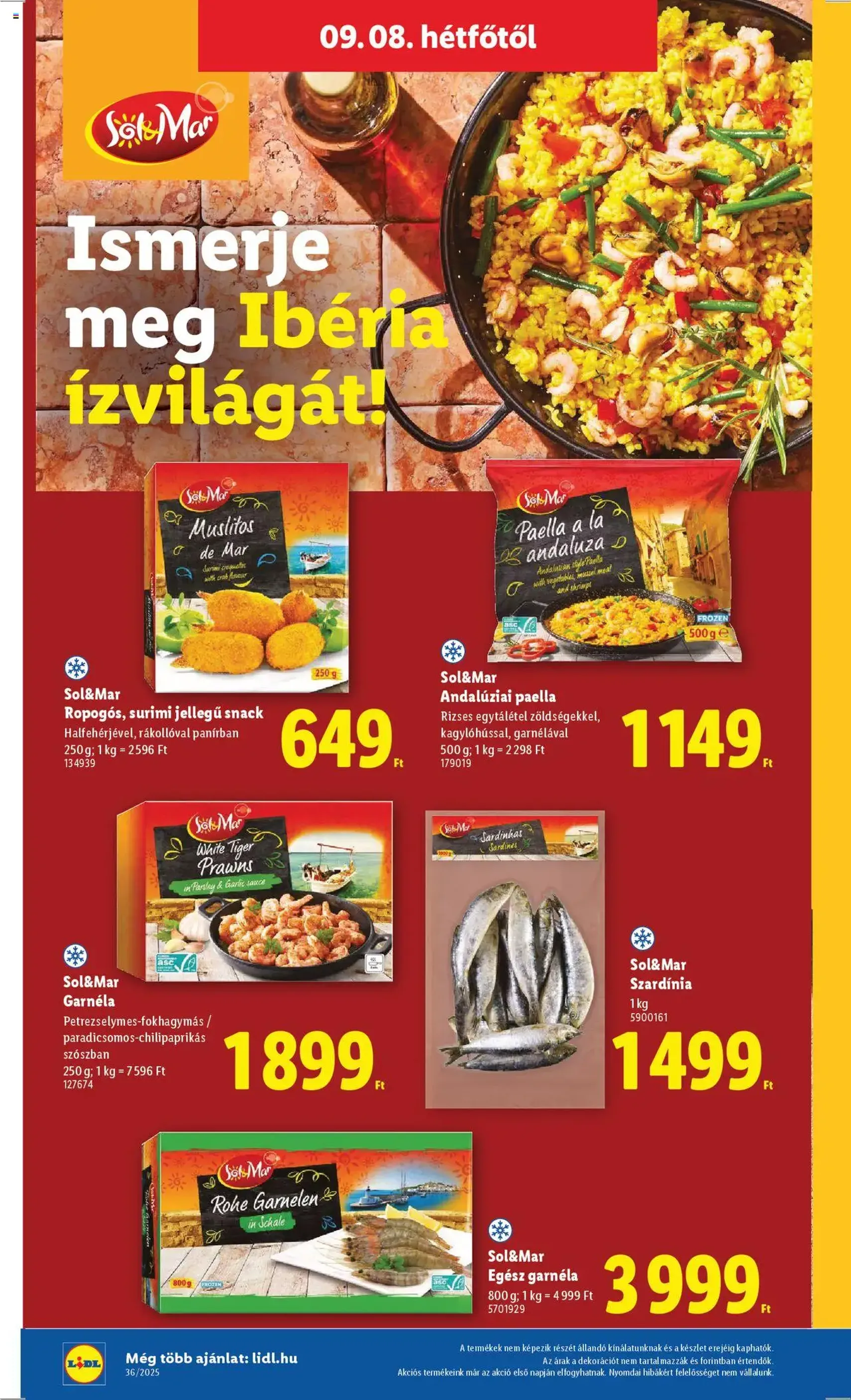 Lidl Akciós újság - 2025.09.04. érvényes szórólap 60 oldal 70 oldalból Lidl Akciós újság - 2025.09.04. érvényes szórólap 60 oldal 70 oldalból