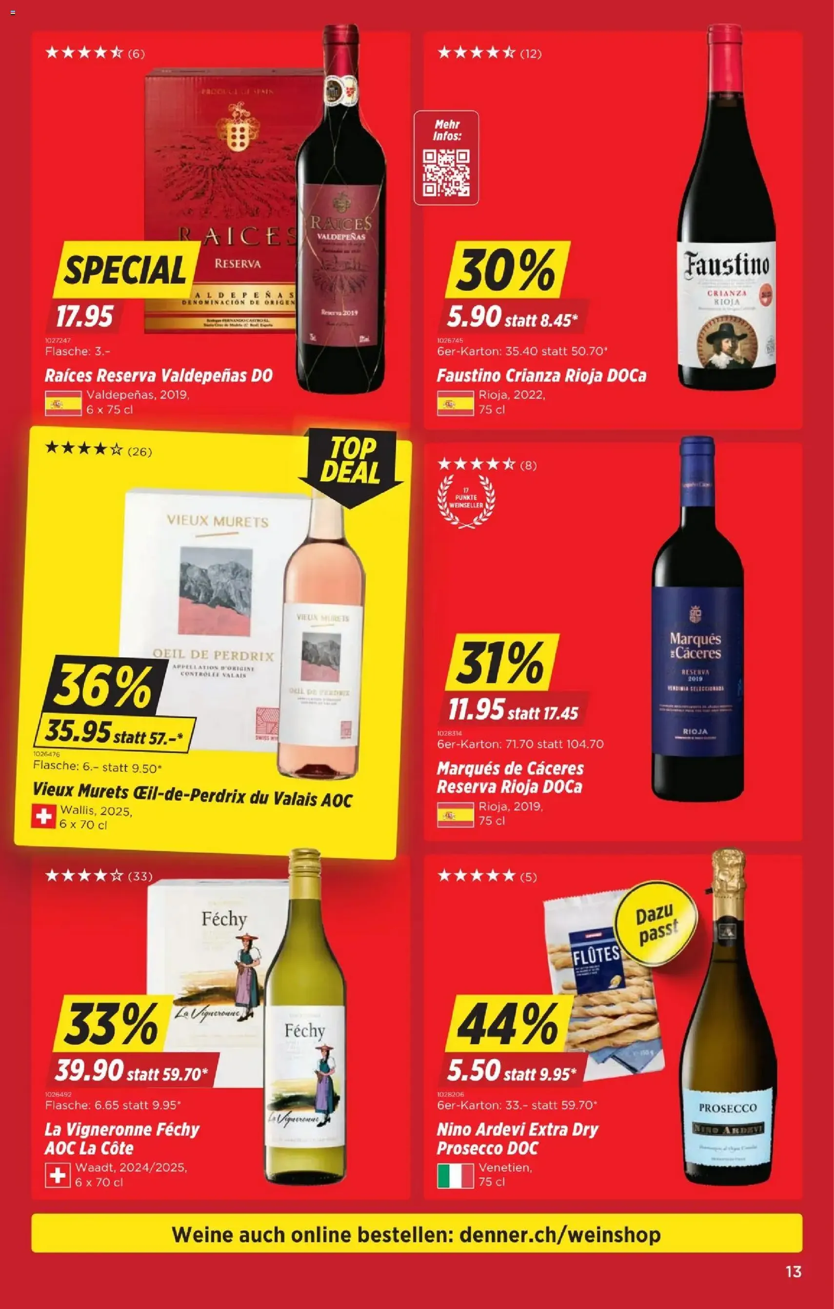 Denner aktionen - Gültiger Prospekt ab 16.04.2026, Seite 13 von insgesamt 22