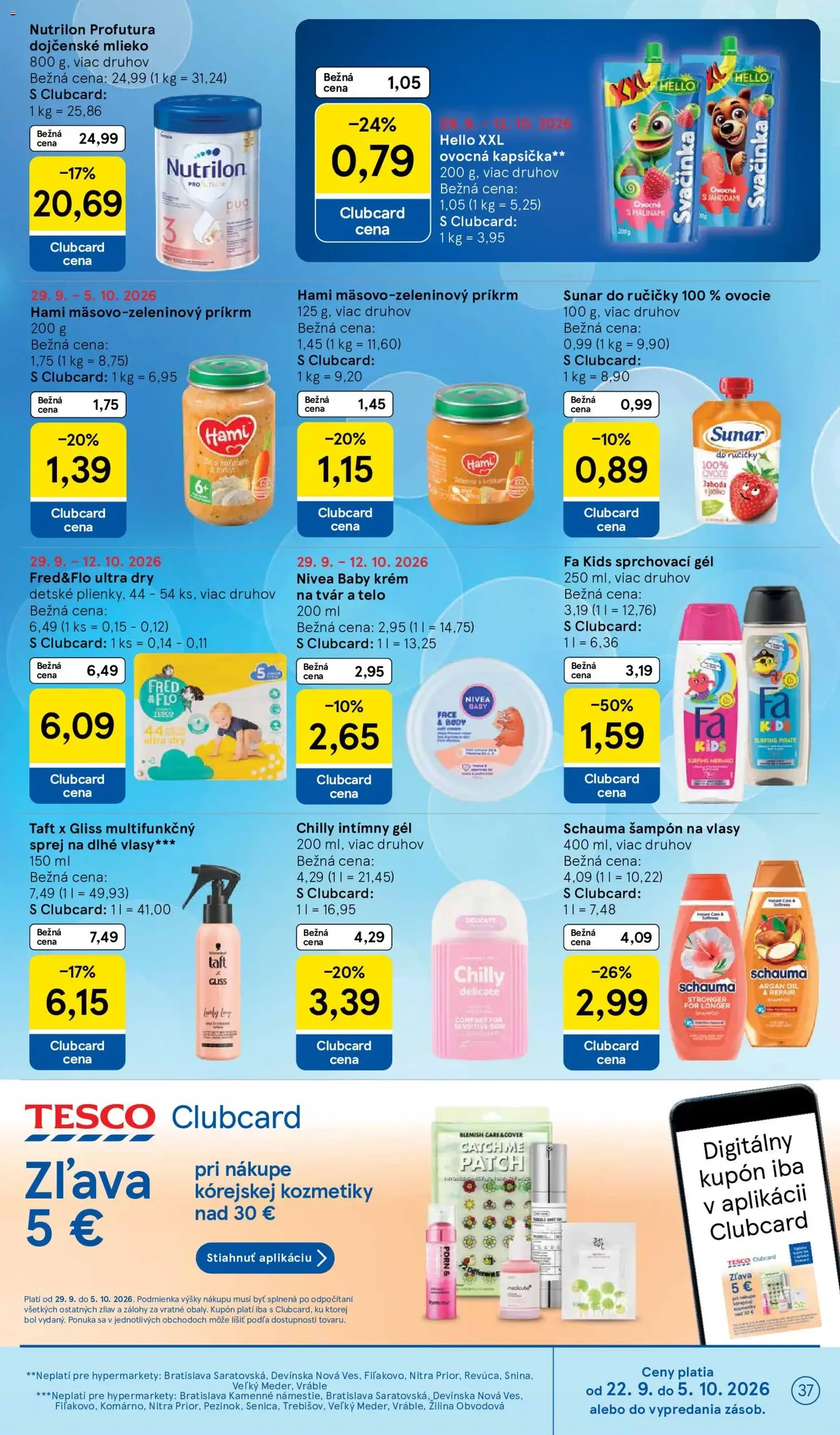 Tesco Hypermarket - leták - platný leták od 30.09.2026 strana 37 z 43