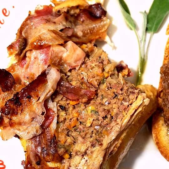 Anteprima ricetta Faraona alla ghiotta