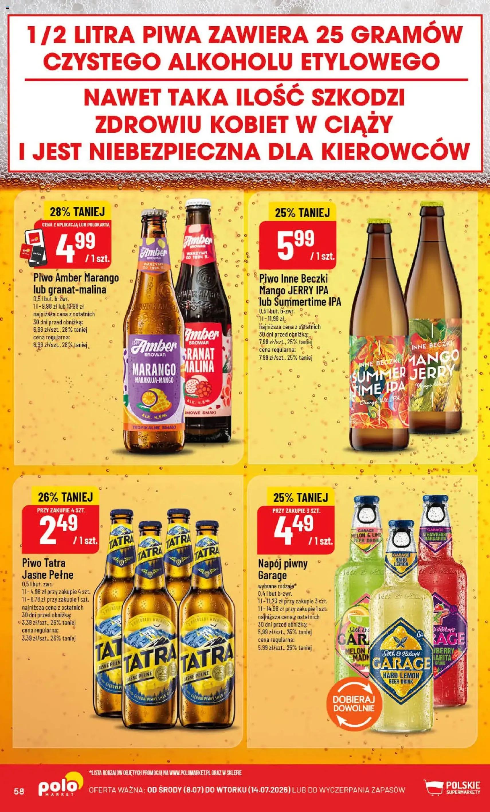 POLOmarket gazetka - ważny gazetka od 08.07.2026 strona 58 z 78