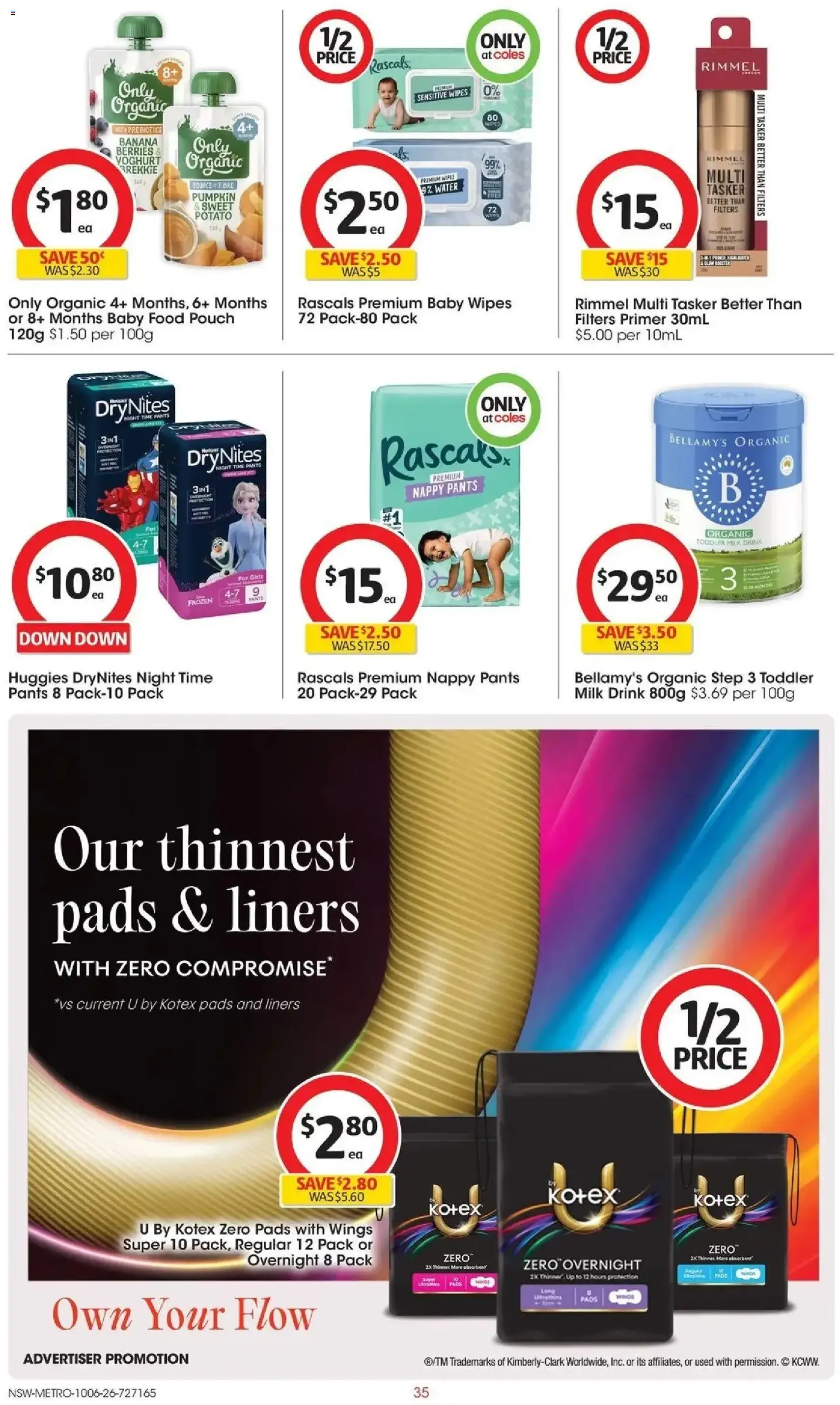 Coles catalogue - valid flyer from 10/06/2026, page 35 of 47